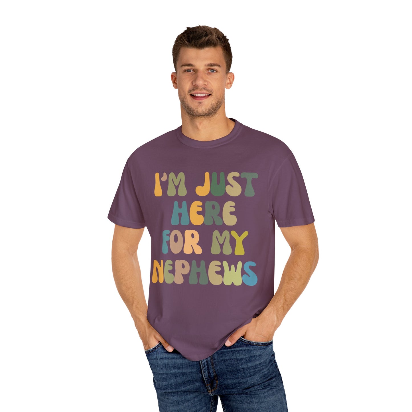 I'm Just Here for My Nephews Shirt, Gift for Cool Aunt, New Auntie Shirt, Best Aunt Shirt, Funny Aunt Shirt, Favorite Aunt Shirt, CC1012