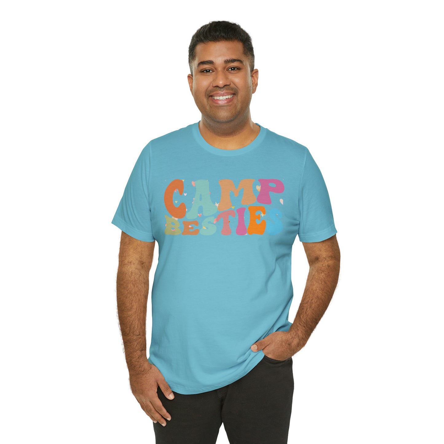 Best Friend Shirt, Gift for Best Friend, Camp Besties Shirt, BFF Shirt, Matching Besties Shirt, Retro Friend Shirt, T482