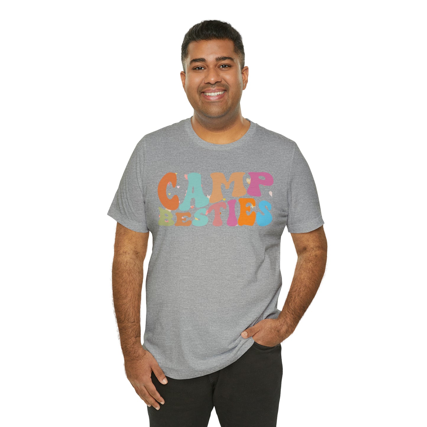 Best Friend Shirt, Gift for Best Friend, Camp Besties Shirt, BFF Shirt, Matching Besties Shirt, Retro Friend Shirt, T482