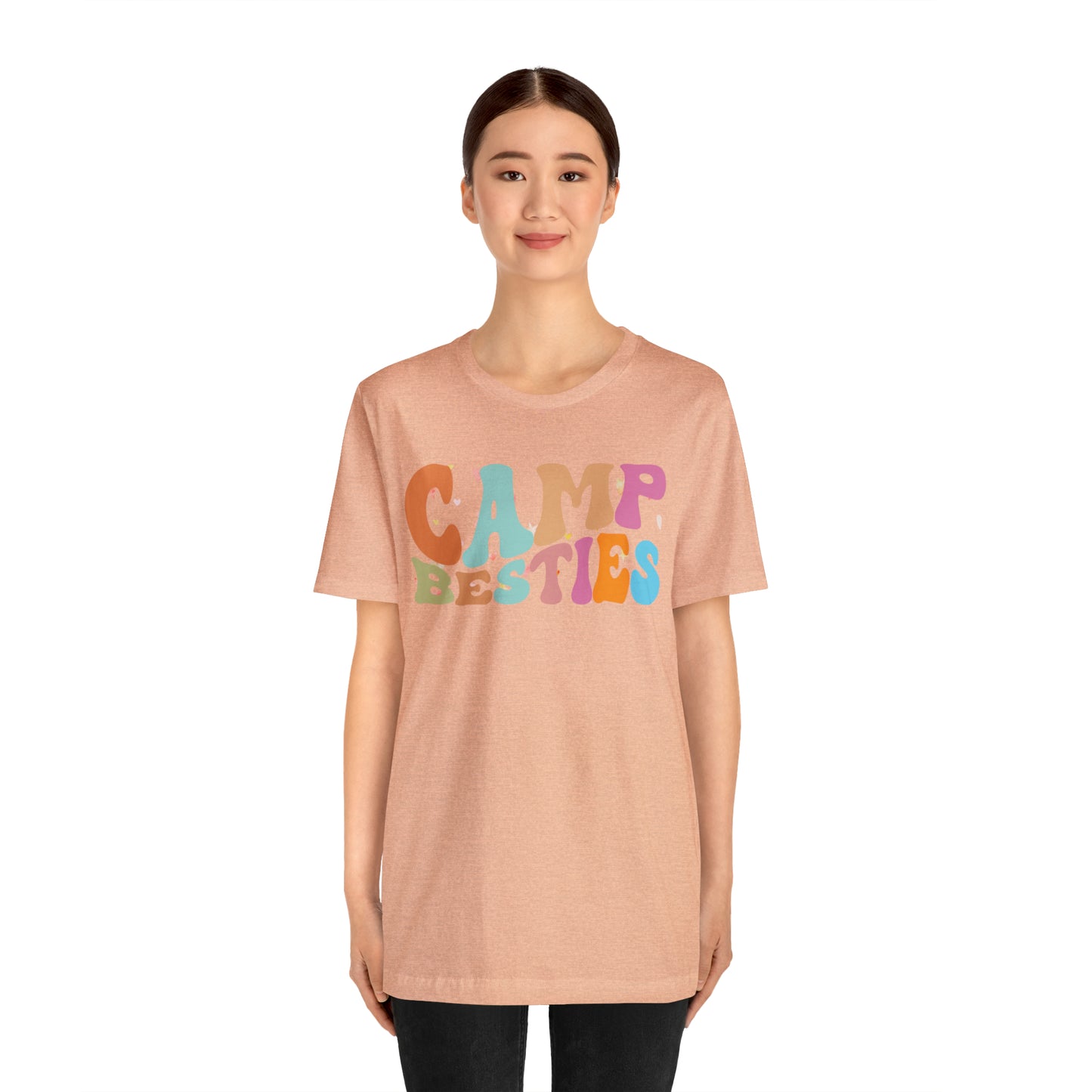 Best Friend Shirt, Gift for Best Friend, Camp Besties Shirt, BFF Shirt, Matching Besties Shirt, Retro Friend Shirt, T482