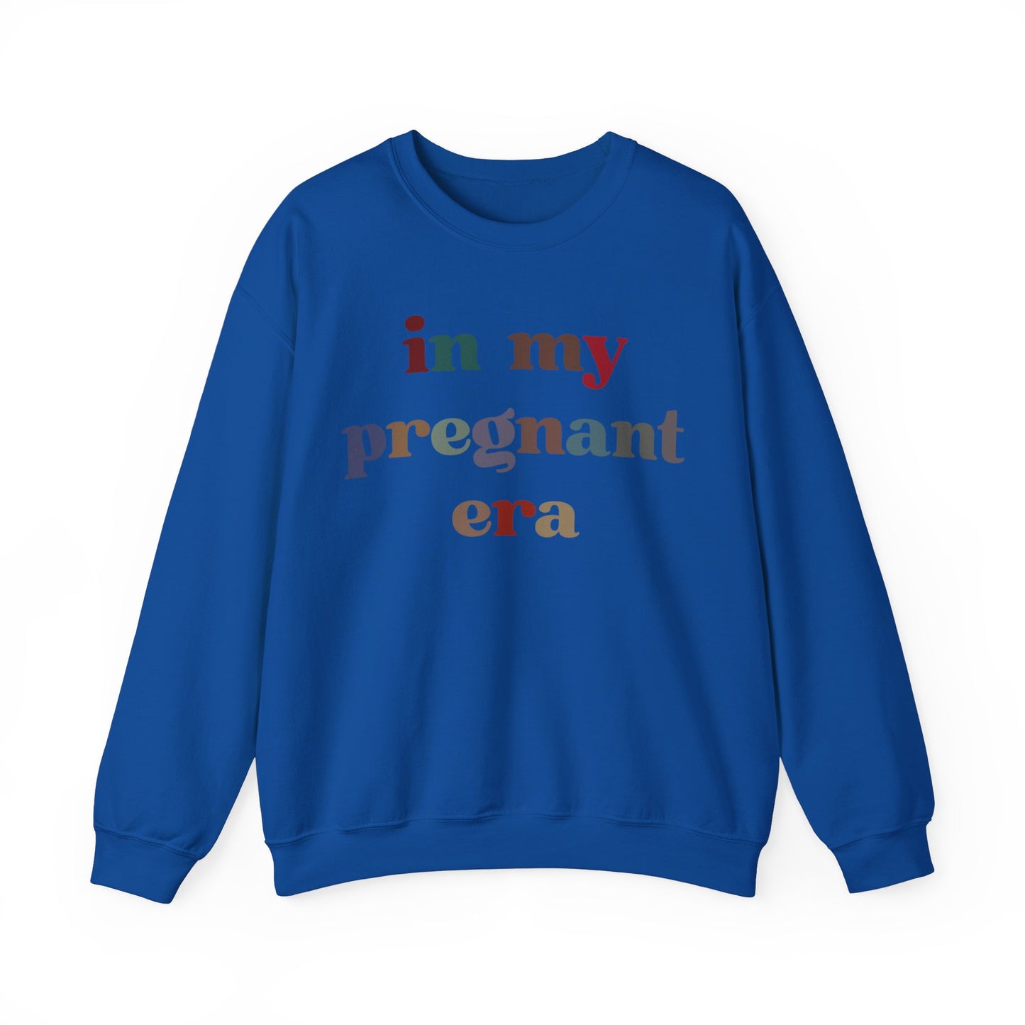 In My Pregnant Era Sweatshirt, Pregnancy Reveal Sweatshirt, New Mom Sweatshirt, Baby Announcement Sweatshirt, Gift For Pregnant Mom, S1402