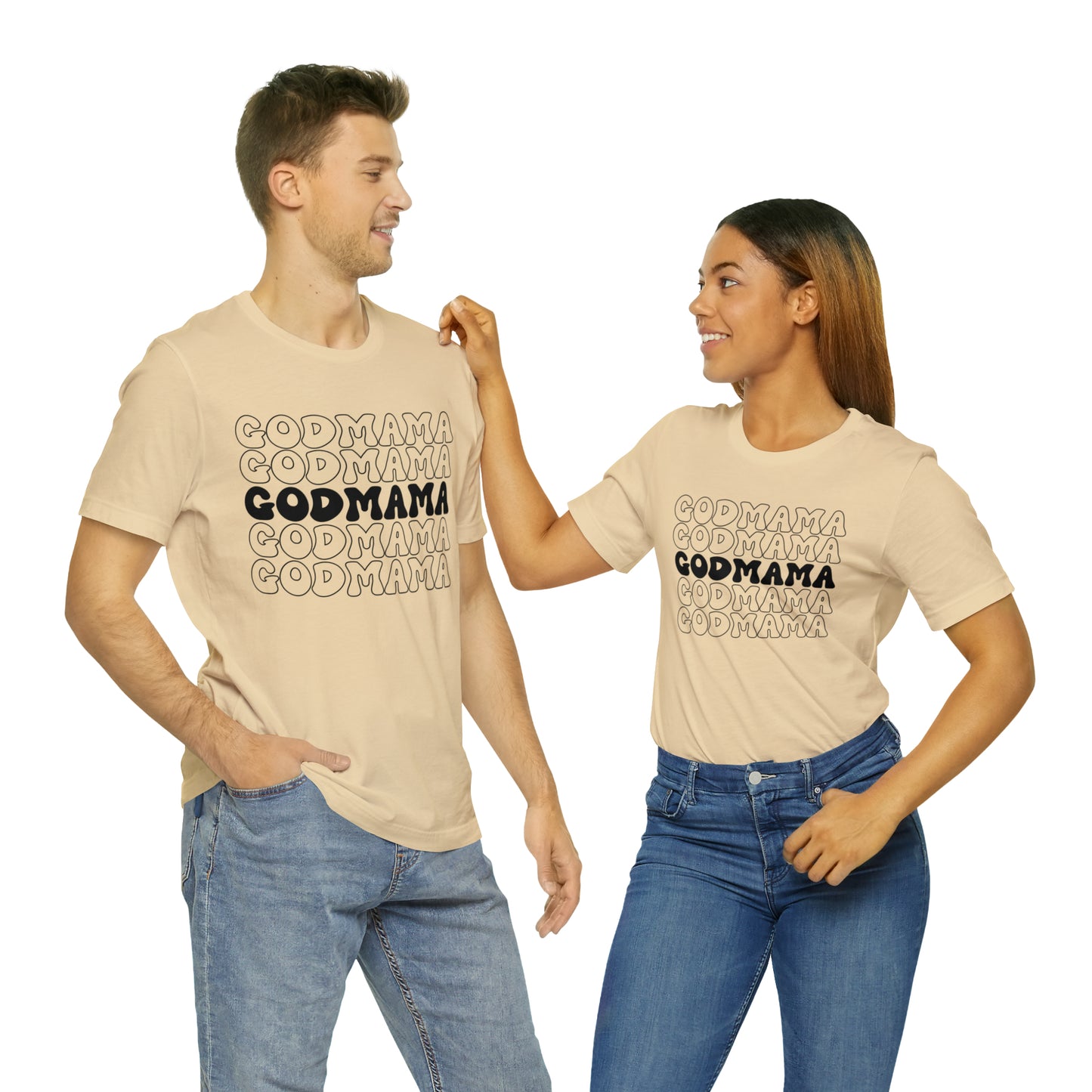 Retro Godmother Shirt for Mother's Day, Godmother Gift from Goddaughter, Cute Godmama Gift for Baptism, God Mother Proposal, T249