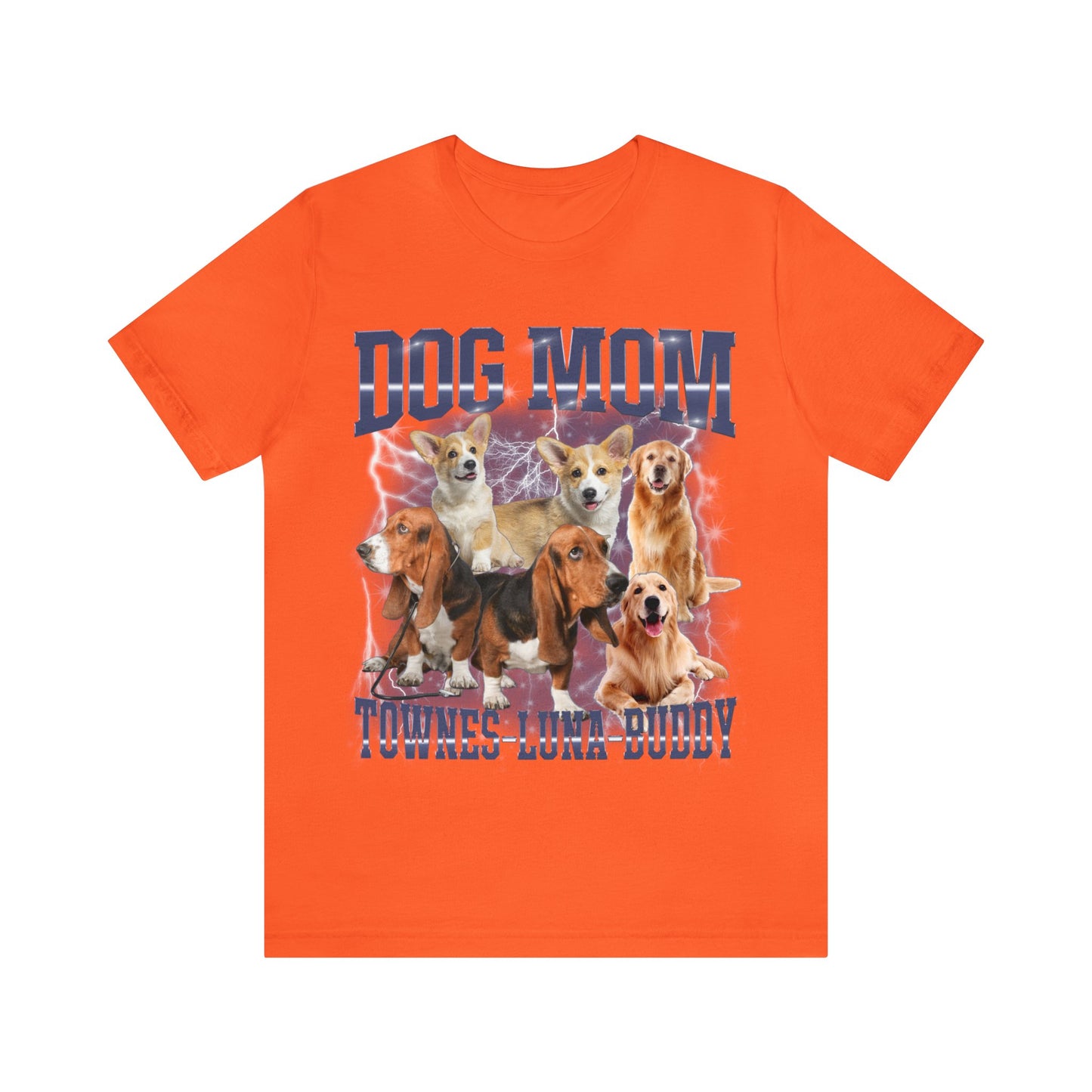 Custom Retro Dog Bootleg Shirt, Dog Mom Shirt, Dog Bootleg Retro 90's Tee, Custom Pet Photo, Custom Pet Portrait, Pet Lovers Gift, T1433