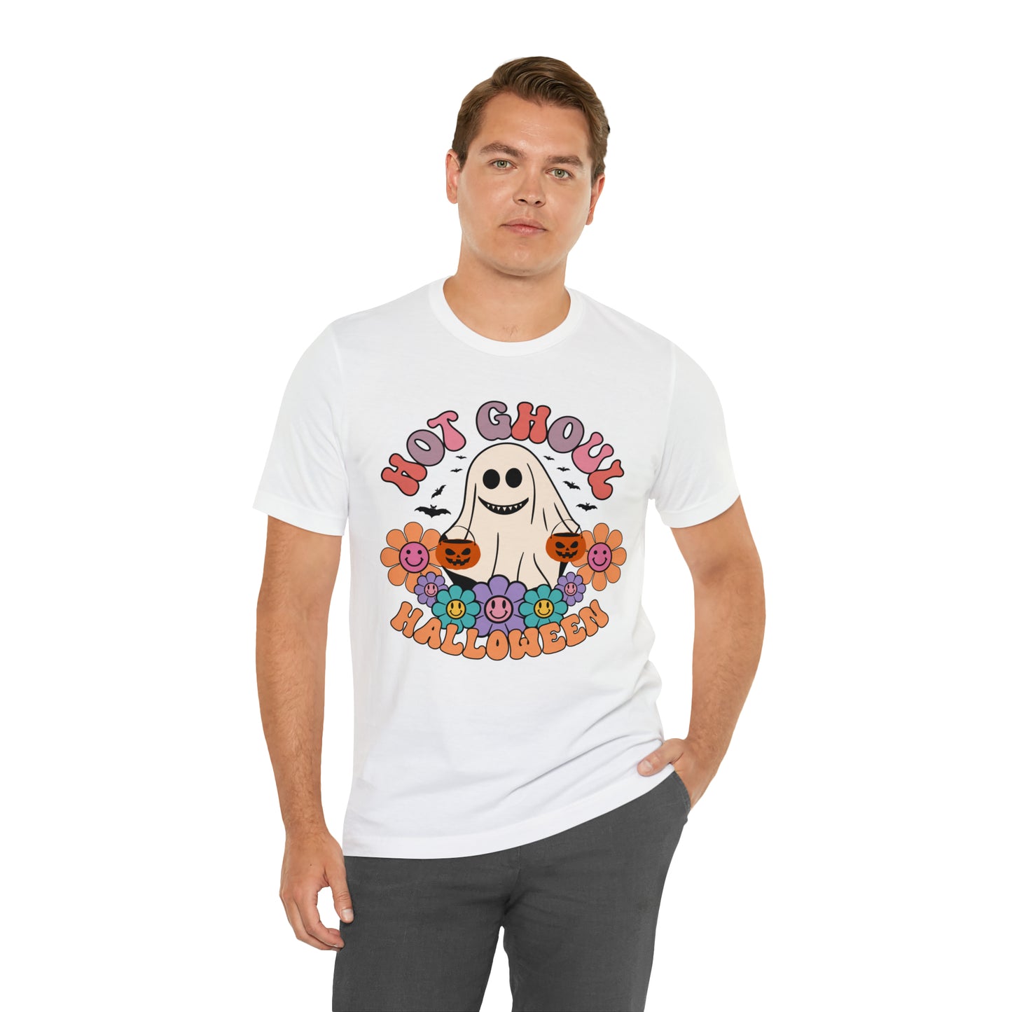 Lets Go Ghouls Shirt, Spooky Season Tee, Retro Halloween Cowgirl Shirt, Cowgirl Halloween Shirt, Vintage Ghost Shirt, T770