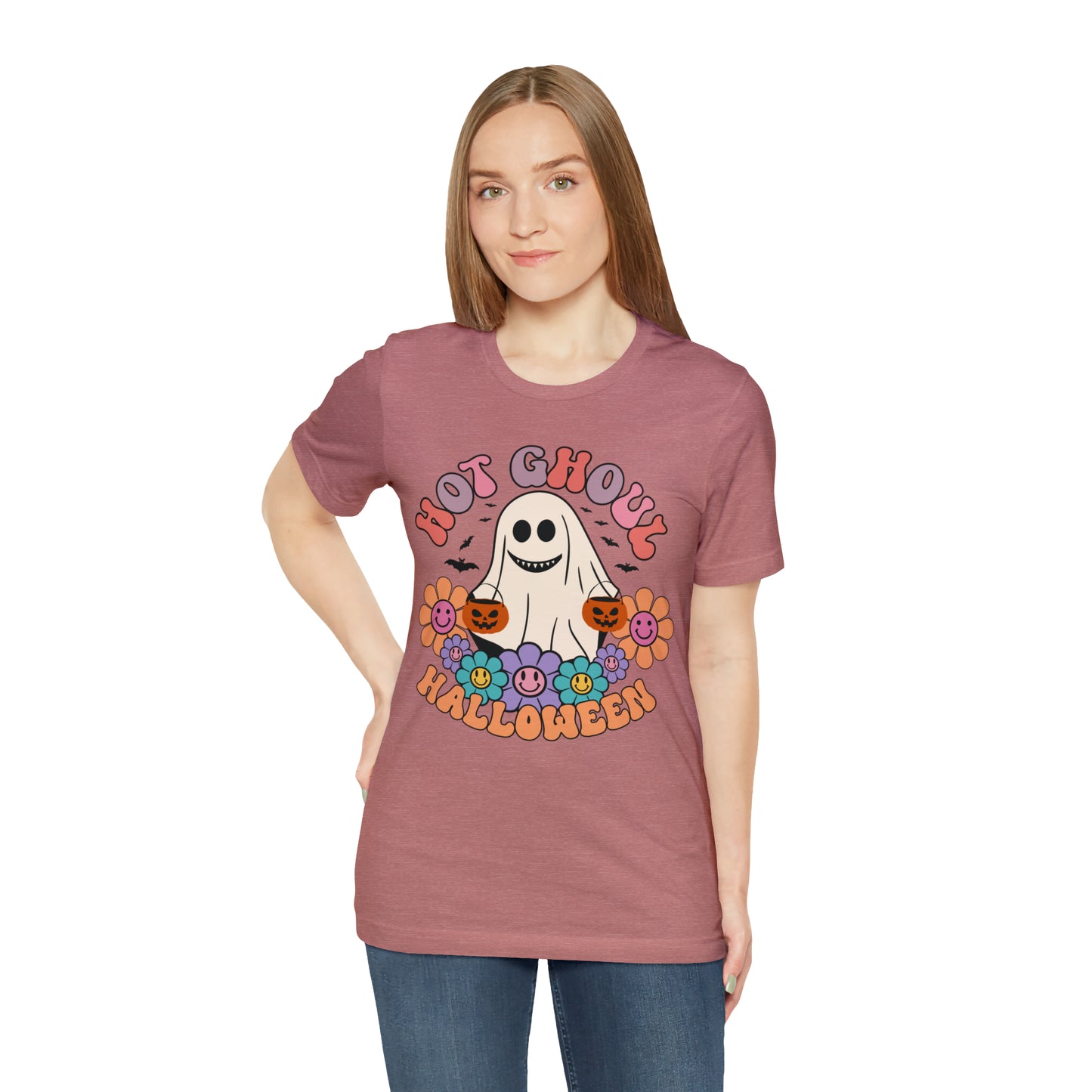 Lets Go Ghouls Shirt, Spooky Season Tee, Retro Halloween Cowgirl Shirt, Cowgirl Halloween Shirt, Vintage Ghost Shirt, T770