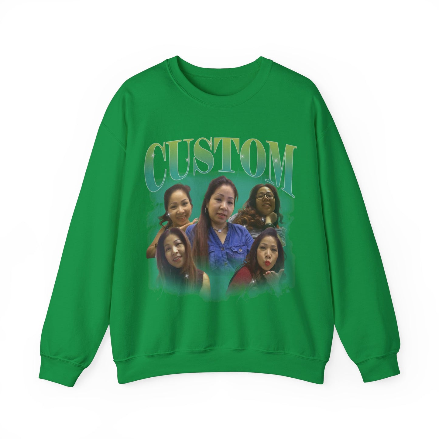 Custom Your Own Bootleg Tee, Retro Custom Bootleg Rap Tee, Custom Photo Sweatshirt, Insert Your Design Vintage Graphic 90s Sweatshirt, S1381