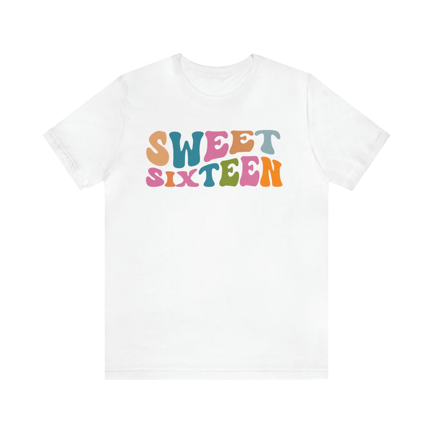Sixteenth Birthday Gift, Sweet Sixteen Shirt for 16th Birthday Party, Cute Sweet 16 Gift for 16th Birthday TShirt for Daughter, T476