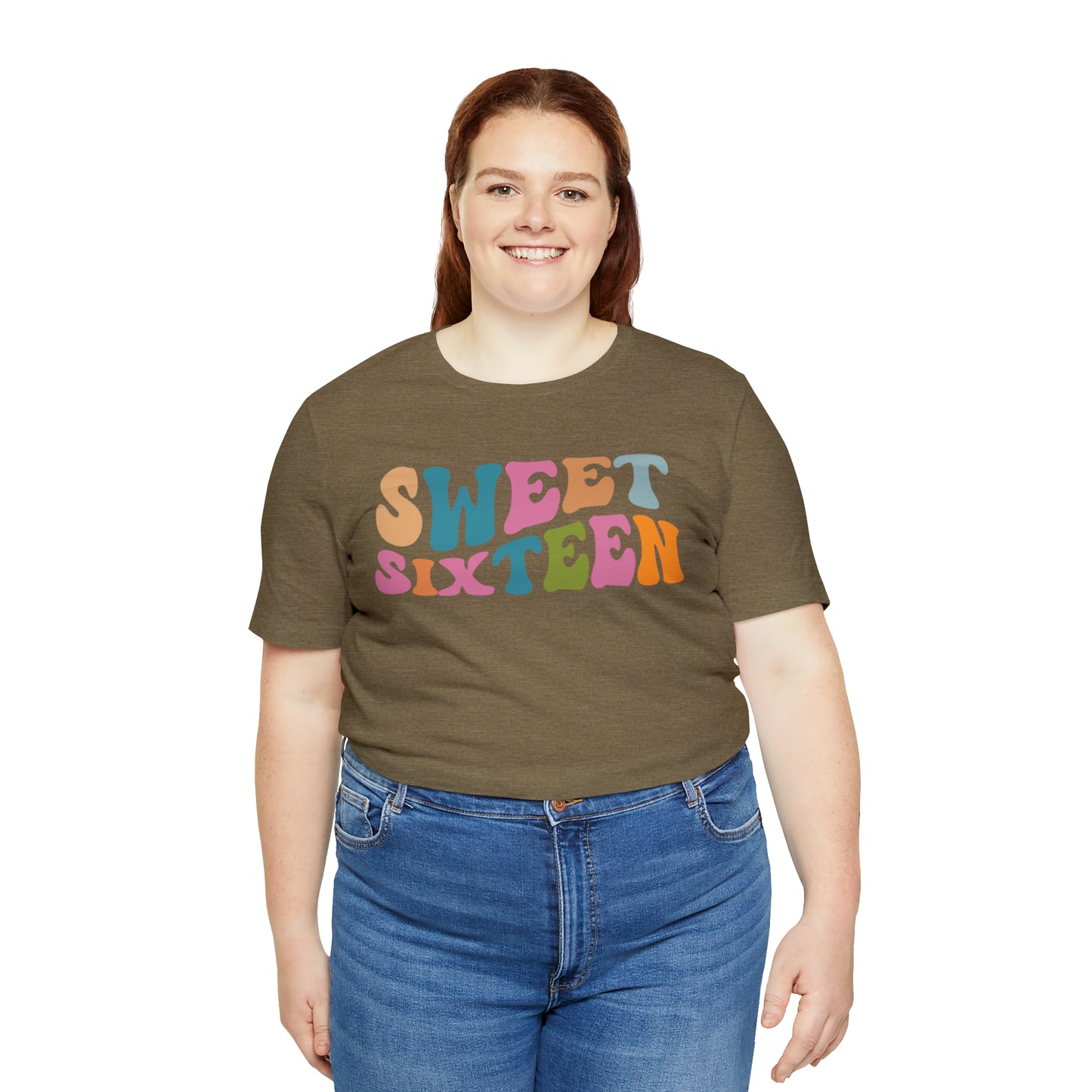 Sixteenth Birthday Gift, Sweet Sixteen Shirt for 16th Birthday Party, Cute Sweet 16 Gift for 16th Birthday TShirt for Daughter, T476