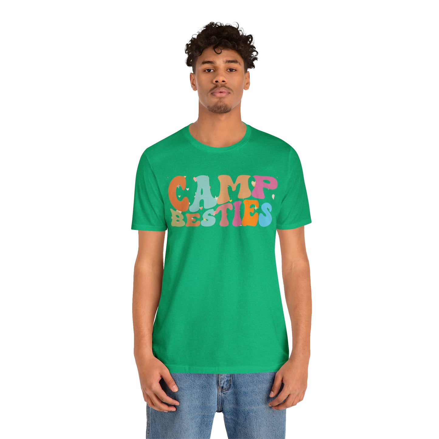 Best Friend Shirt, Gift for Best Friend, Camp Besties Shirt, BFF Shirt, Matching Besties Shirt, Retro Friend Shirt, T482