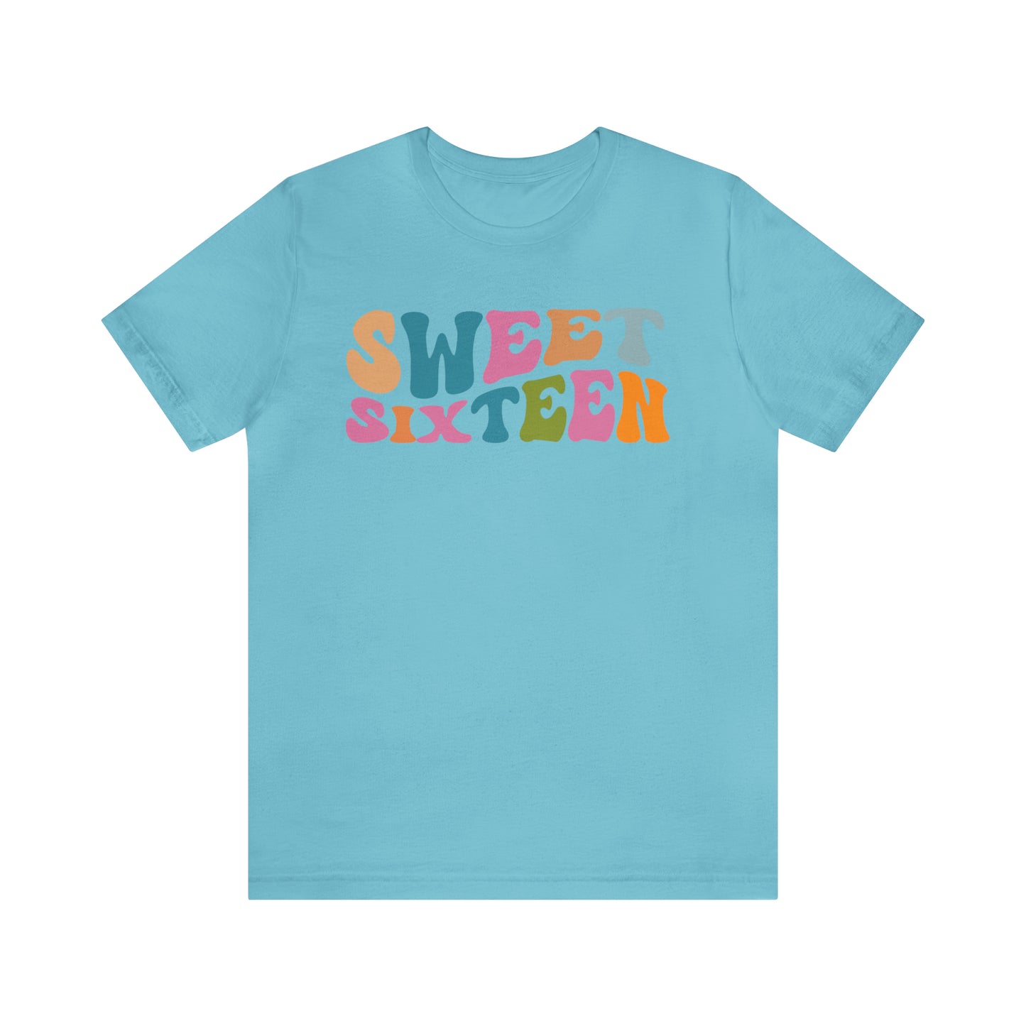 Sixteenth Birthday Gift, Sweet Sixteen Shirt for 16th Birthday Party, Cute Sweet 16 Gift for 16th Birthday TShirt for Daughter, T476