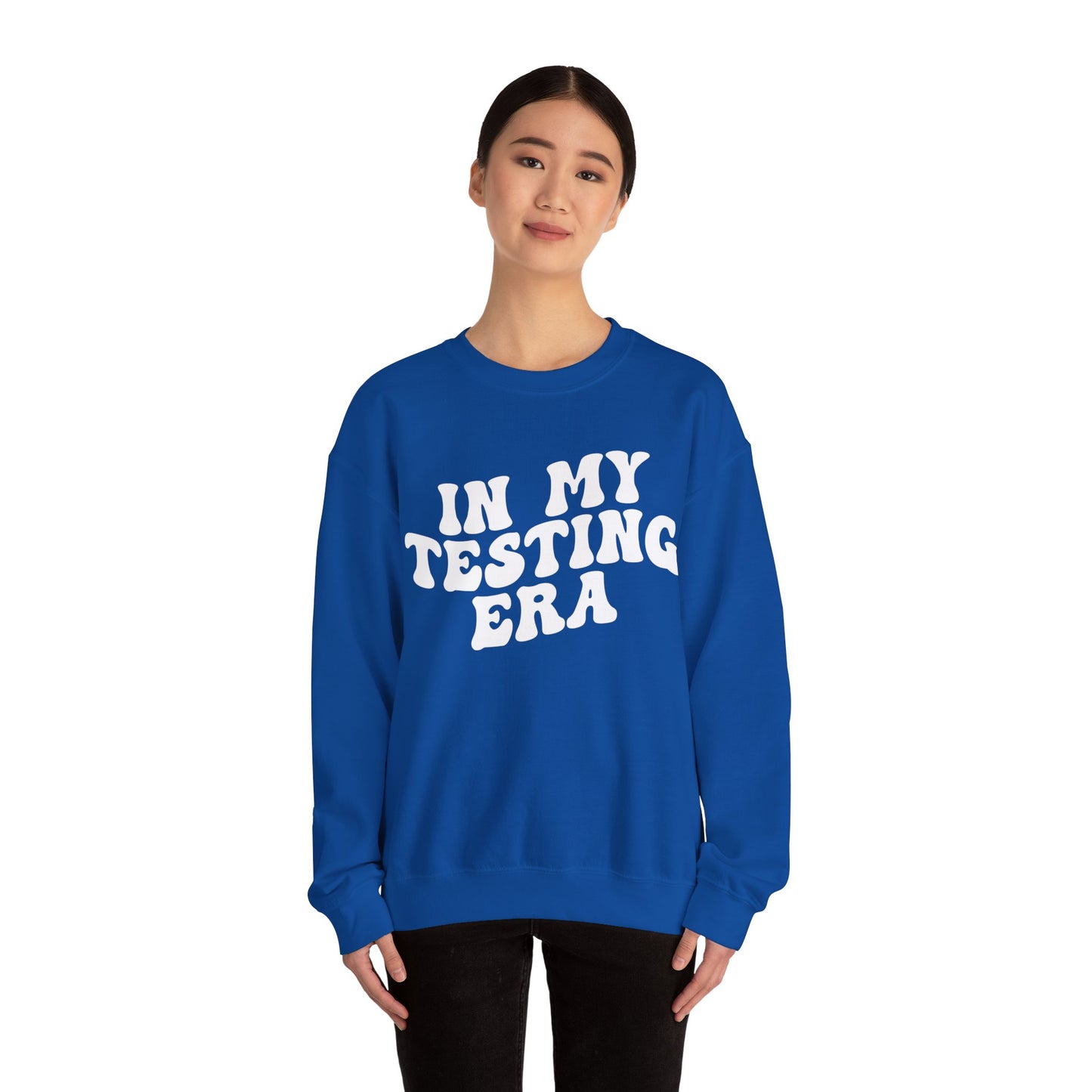 In My Testing Era Sweatshirt, Exam Day Sweatshirt, Funny Teacher Sweatshirt, Teacher Appreciation Gift, Gift for Best Teachers, S1303