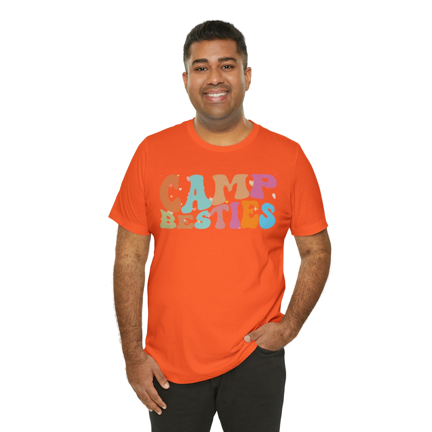 Best Friend Shirt, Gift for Best Friend, Camp Besties Shirt, BFF Shirt, Matching Besties Shirt, Retro Friend Shirt, T482