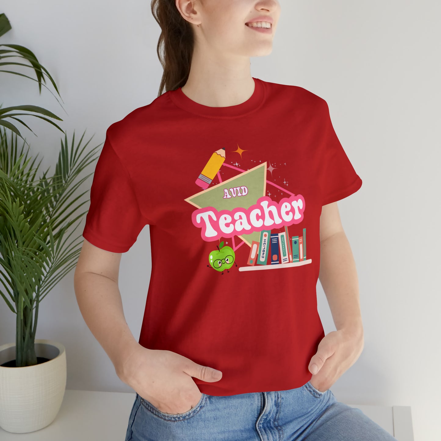 AVID shirt, 90s shirt, 90s teacher shirt, colorful school secretary shirt, colorful school shirt, T545