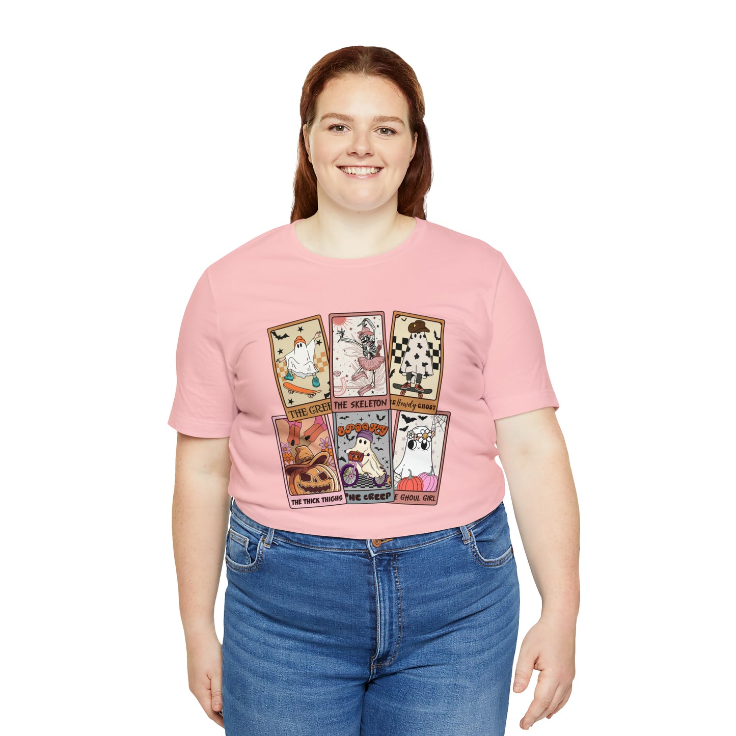 The Tarot Card Shirt, Skeleton Tarot Card Shirt, Tarot Card Lover Shirt, Skull Tarot Card Tee, Retro Halloween shirt, T612