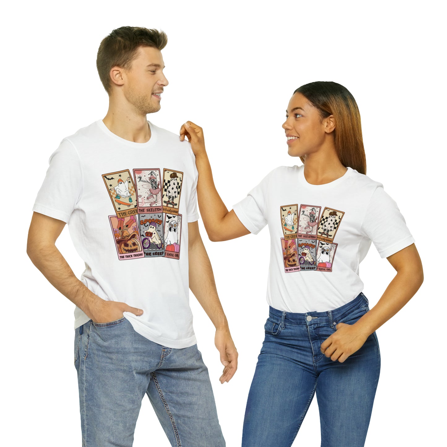 The Tarot Card Shirt, Skeleton Tarot Card Shirt, Tarot Card Lover Shirt, Skull Tarot Card Tee, Retro Halloween shirt, T612