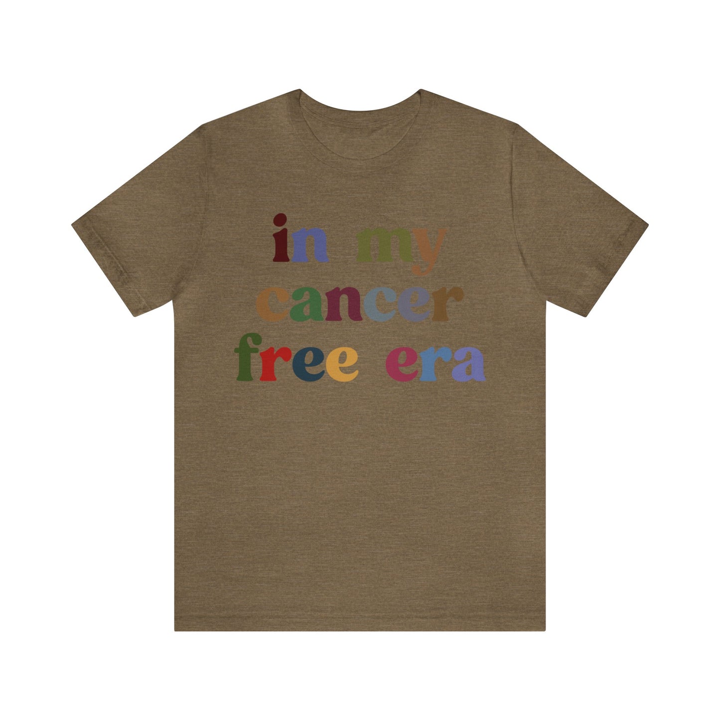 In My Cancer Free Era Shirt, Breast Cancer Awareness Shirt, Beat the Cancer Shirt, Cancer Survivor Shirt, Cancer Fighting Shirt, T1409