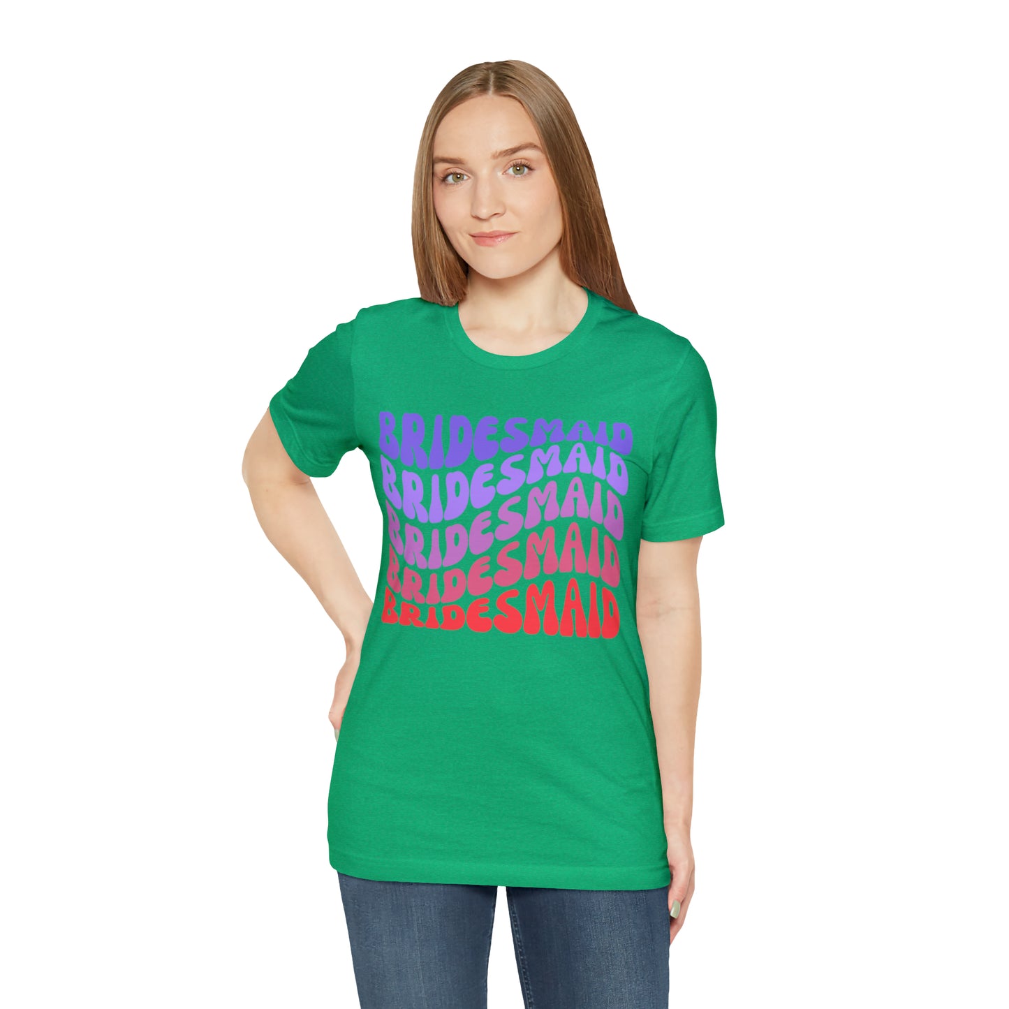 Retro Bridesmaid TShirt, Bridesmaid Shirt for Women, T287