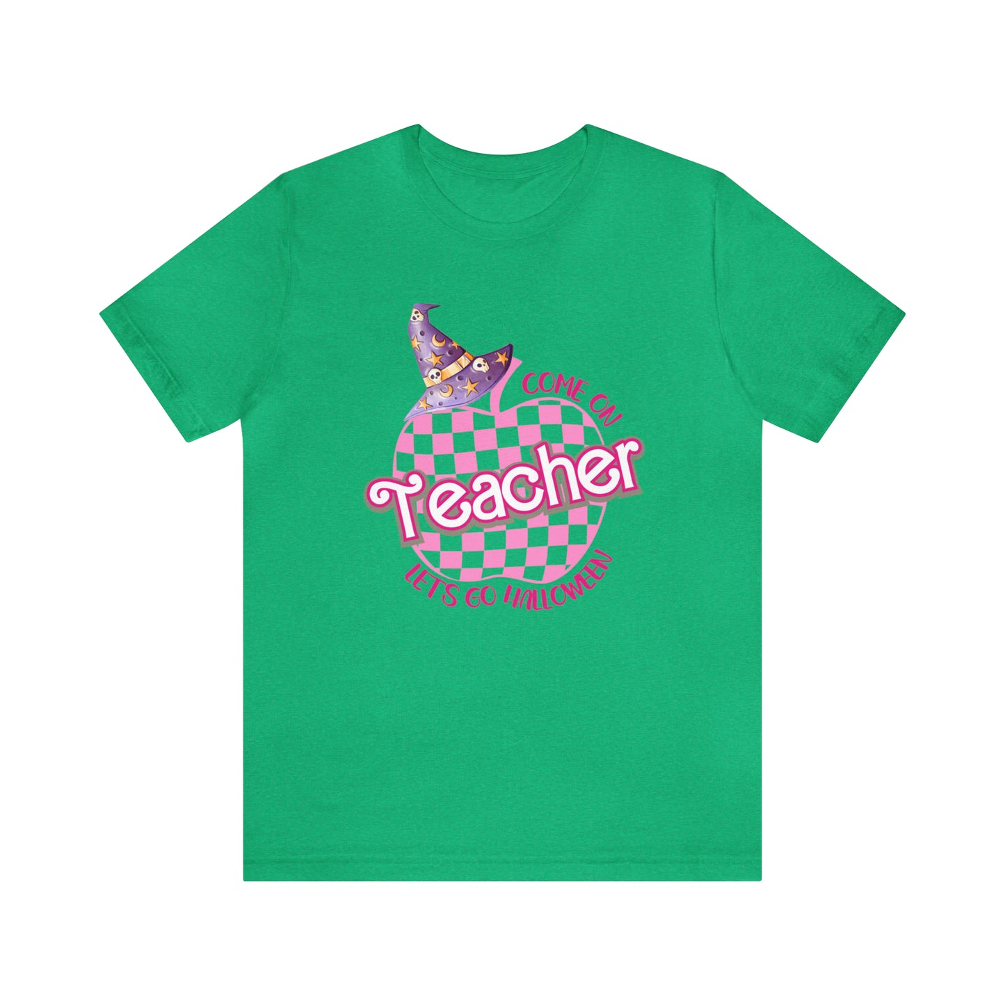 Come On Let's Go Halloween Shirt, Trendy Teacher shirt, Retro Back to school, Teacher Halloween gift shirt , T726