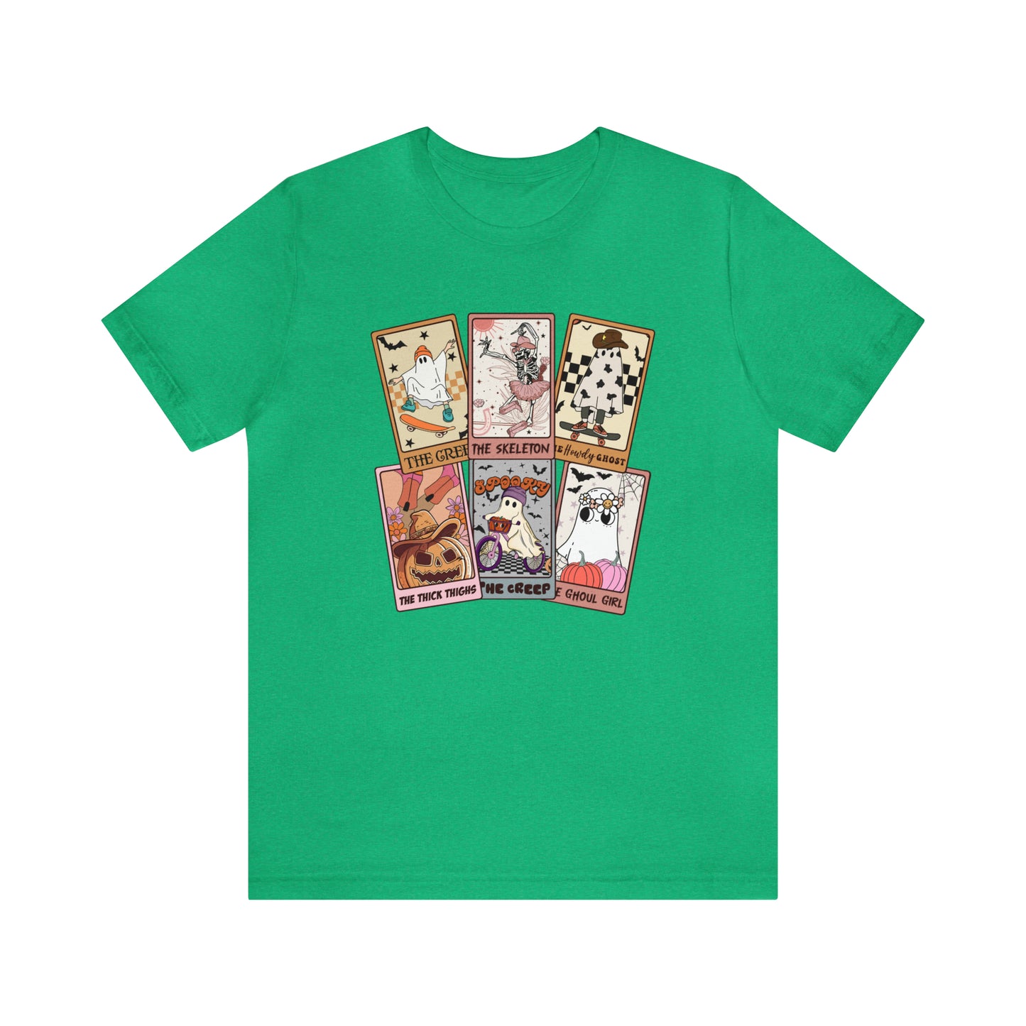 The Tarot Card Shirt, Skeleton Tarot Card Shirt, Tarot Card Lover Shirt, Skull Tarot Card Tee, Retro Halloween shirt, T612