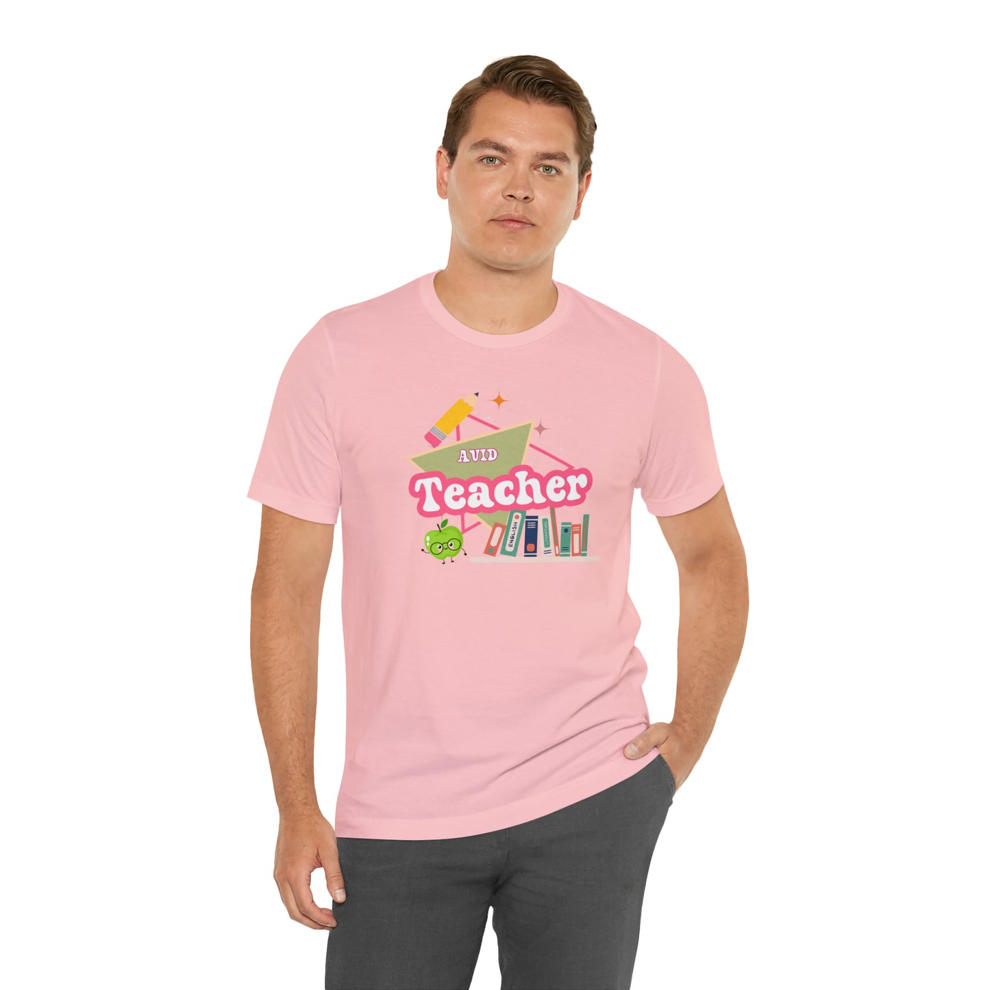 AVID shirt, 90s shirt, 90s teacher shirt, colorful school secretary shirt, colorful school shirt, T545