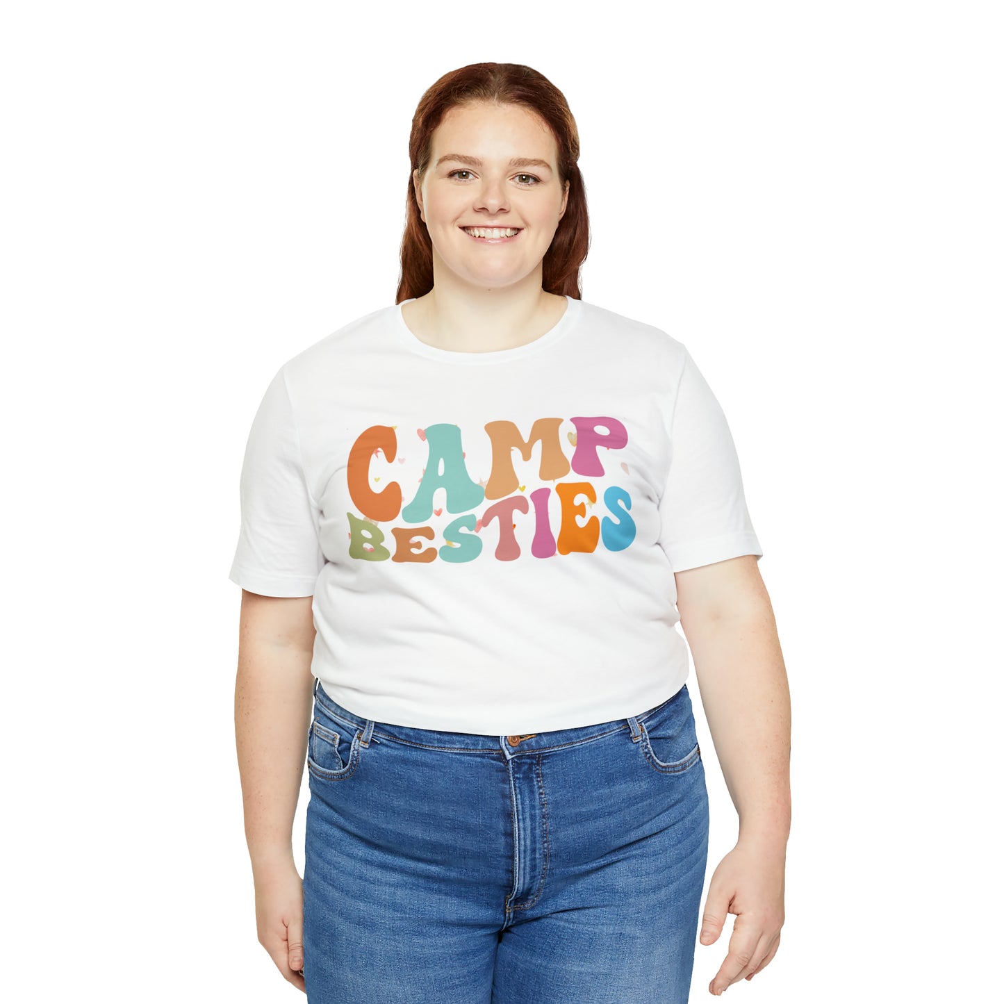 Best Friend Shirt, Gift for Best Friend, Camp Besties Shirt, BFF Shirt, Matching Besties Shirt, Retro Friend Shirt, T482