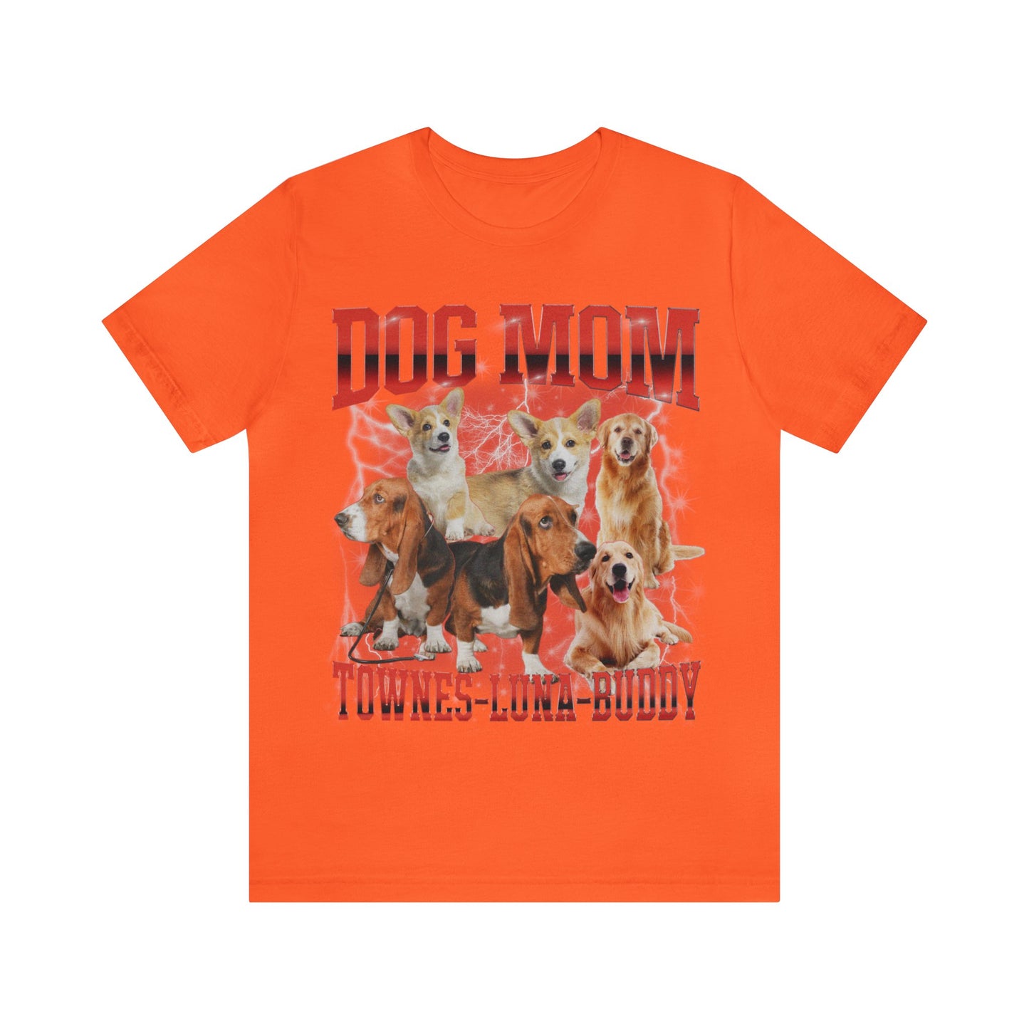 Custom Retro Dog Bootleg Shirt, Dog Mom Shirt, Dog Bootleg Retro 90's Tee, Custom Pet Photo, Custom Pet Portrait, Pet Lovers Gift, T1430
