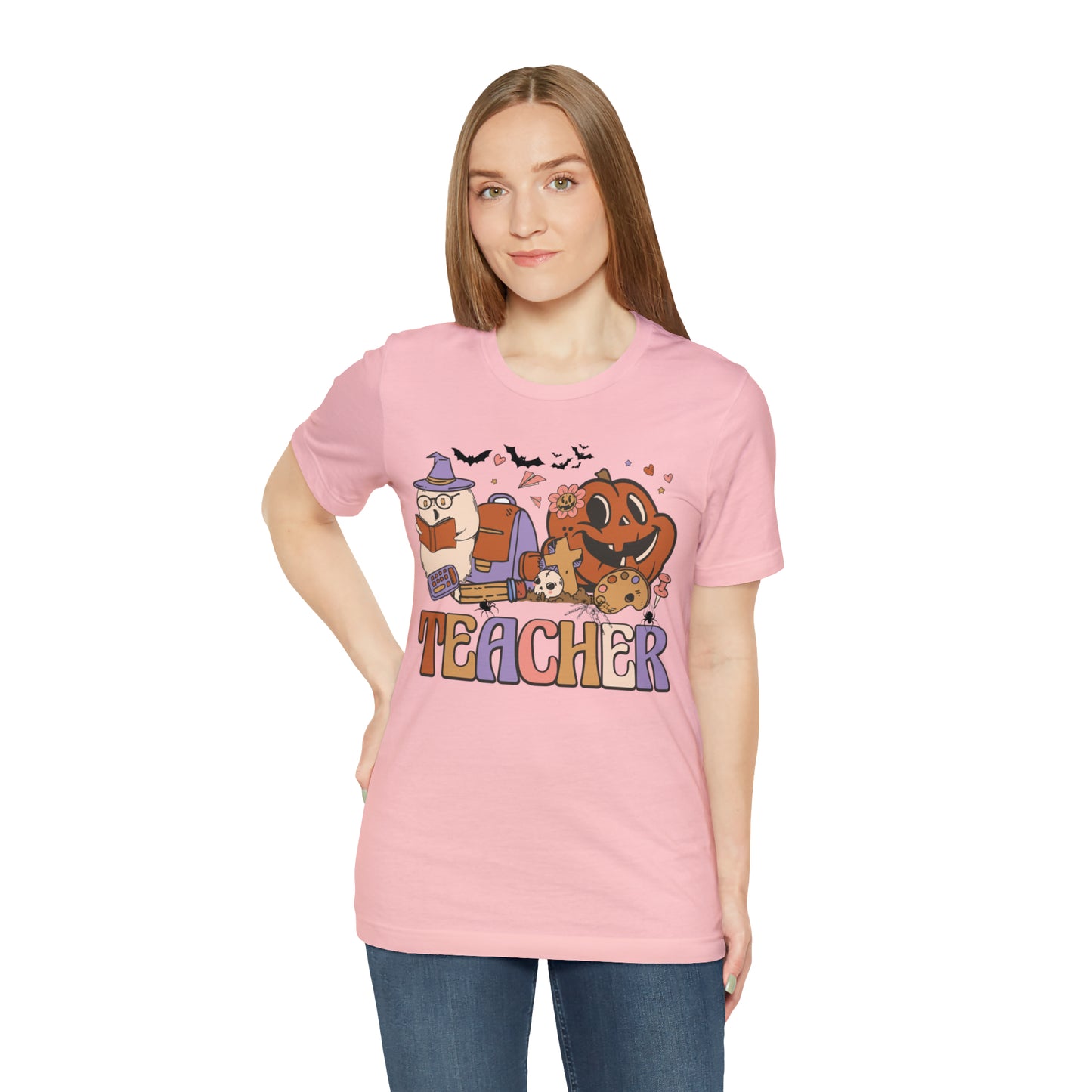 Teacher Shirt, Trick Or Teach Shirt, Spooky Teacher, Teacher Halloween Shirt, Teaching My Boos, Fall Teacher Shirt, T677