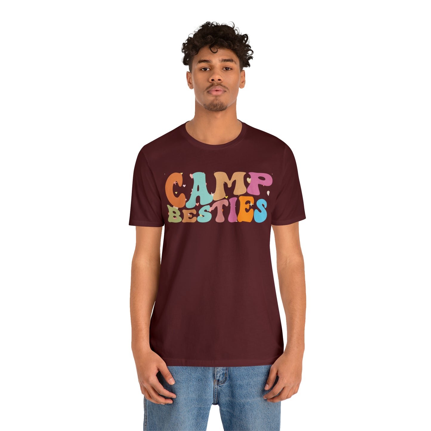 Best Friend Shirt, Gift for Best Friend, Camp Besties Shirt, BFF Shirt, Matching Besties Shirt, Retro Friend Shirt, T482