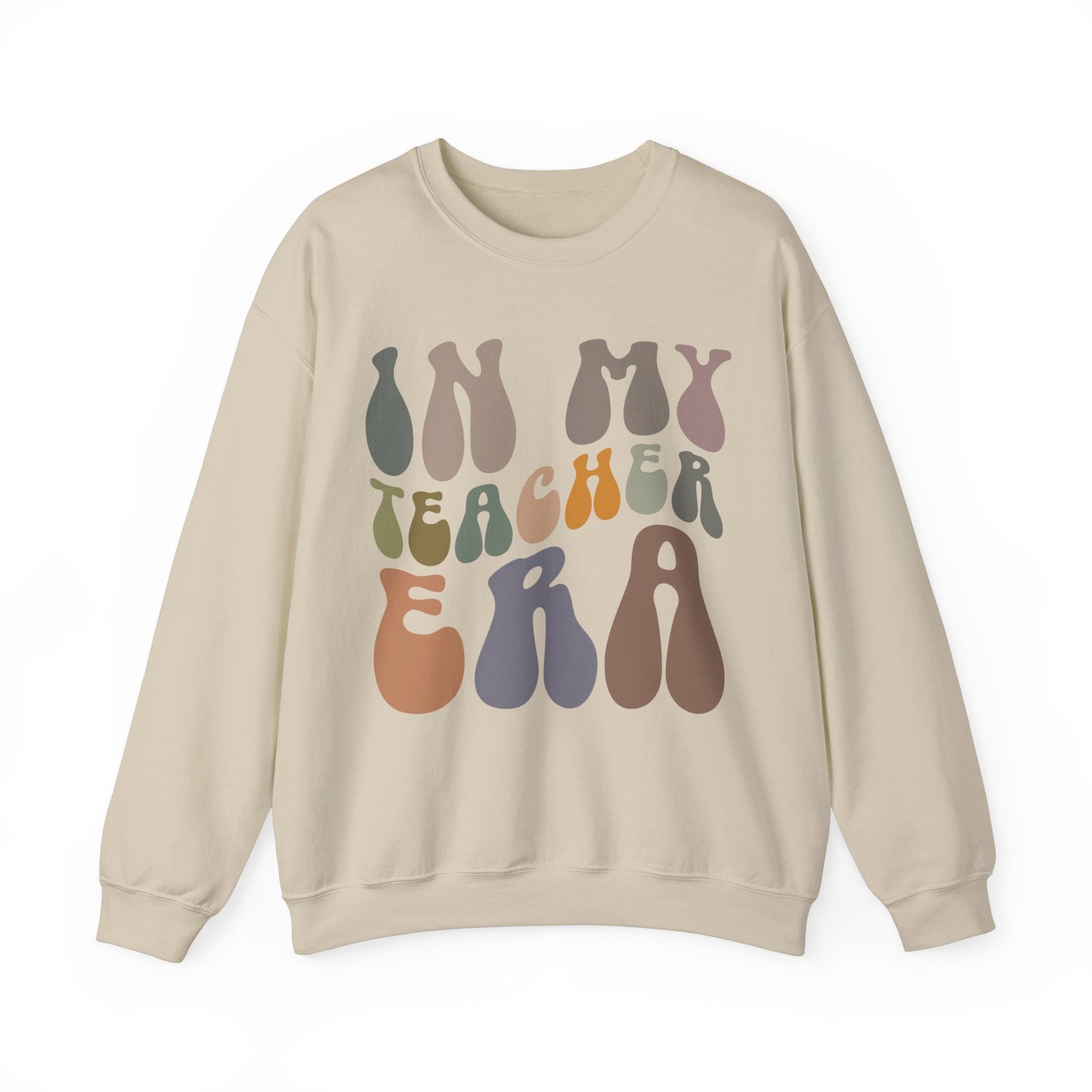 In My Teacher Era Sweatshirt, New Teacher Sweatshirt, Future Teacher Sweatshirt, Funny Teacher Sweatshirt, Teacher Month Sweatshirt, S1354