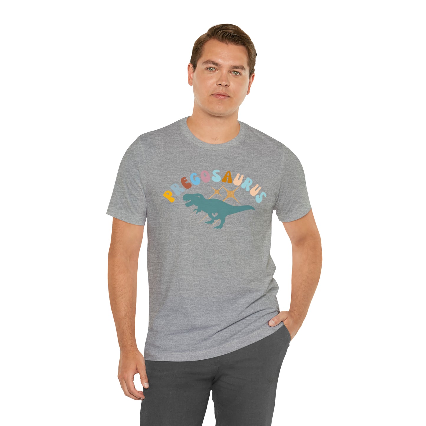 Funny Pregosaurus TShirt for Baby Shower, Funny Gift for Expecting Mom Shirt for Baby Announcement, T274