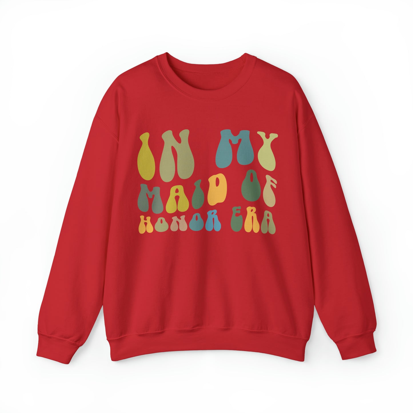 In My Maid Of Honor Era Sweatshirt, Sweatshirt For Bridal, Gift for Maid of Honor Sweatshirt, Bachelorette Sweatshirt, S1031