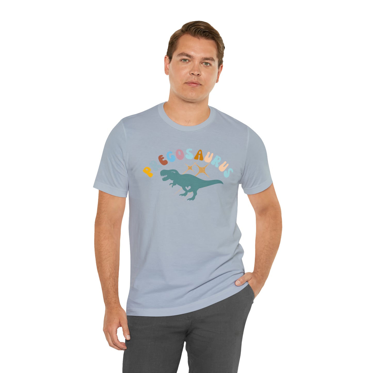 Funny Pregosaurus TShirt for Baby Shower, Funny Gift for Expecting Mom Shirt for Baby Announcement, T274