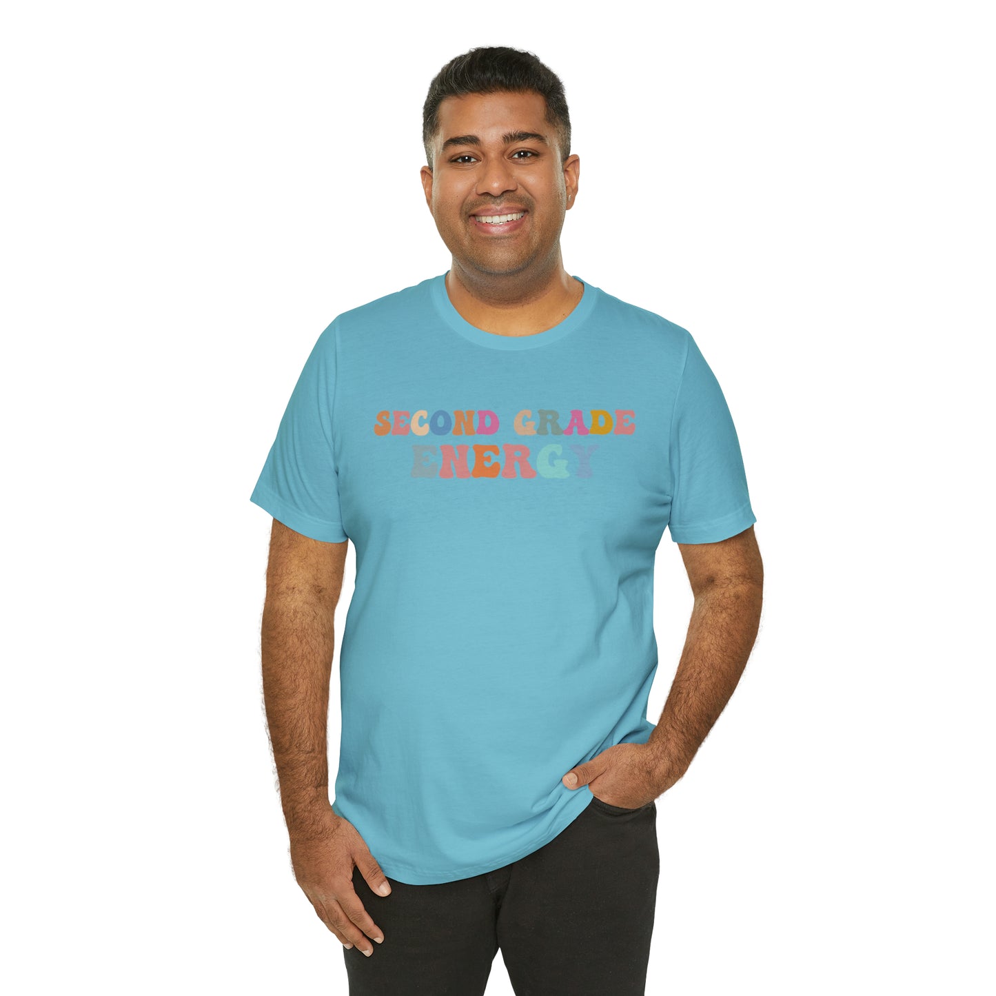 Cute Teacher Shirt, Second Grade Energy Shirt, Shirt for Second Grade, Teacher Appreciation Shirt, Best Teacher Shirt, T494