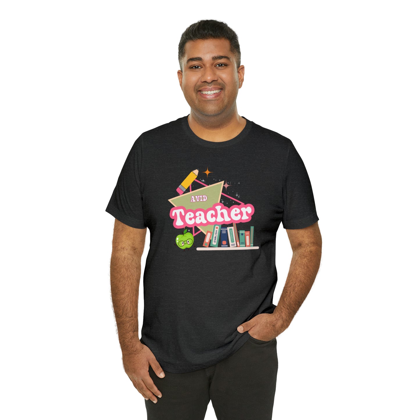 AVID shirt, 90s shirt, 90s teacher shirt, colorful school secretary shirt, colorful school shirt, T545