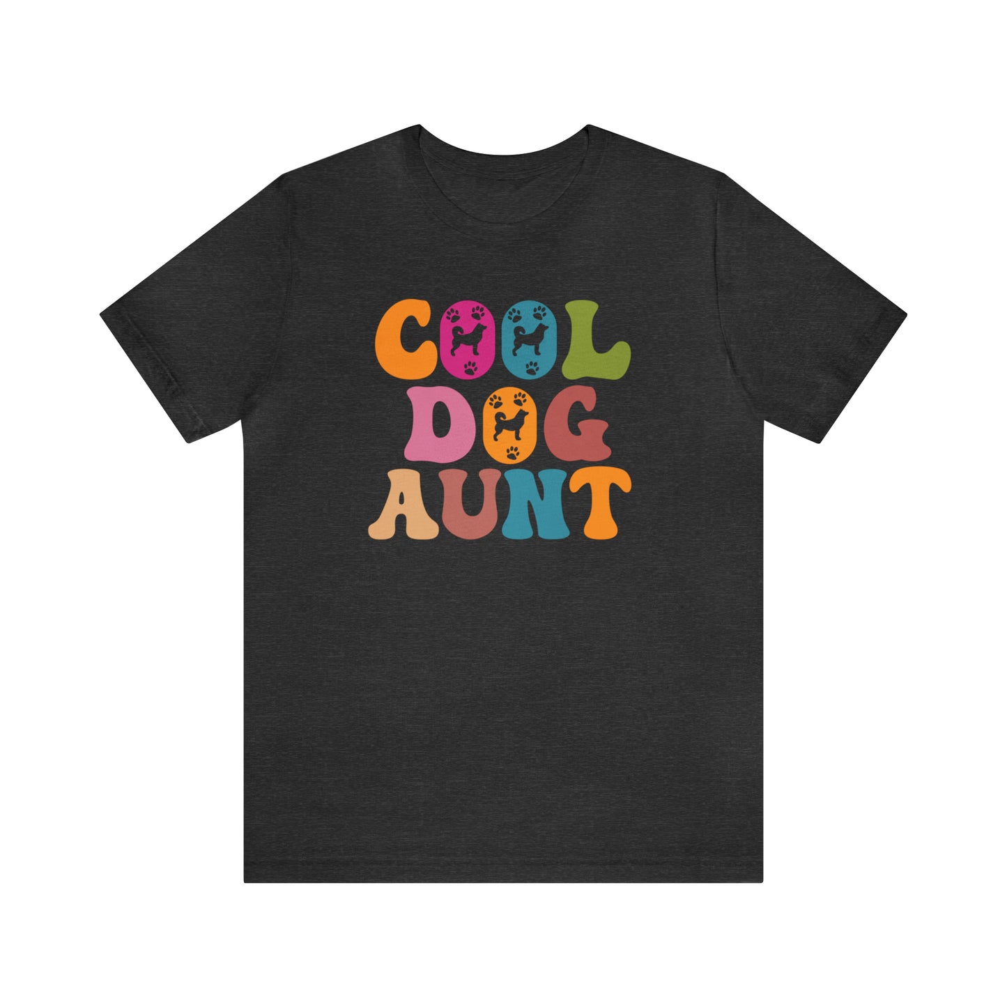 Cool Dog Aunt Shirt for Women, Dog Aunt Gift for Animal Lover, Dog Auntie Tee for Aunt, Funny Dog Lover Tee, T569