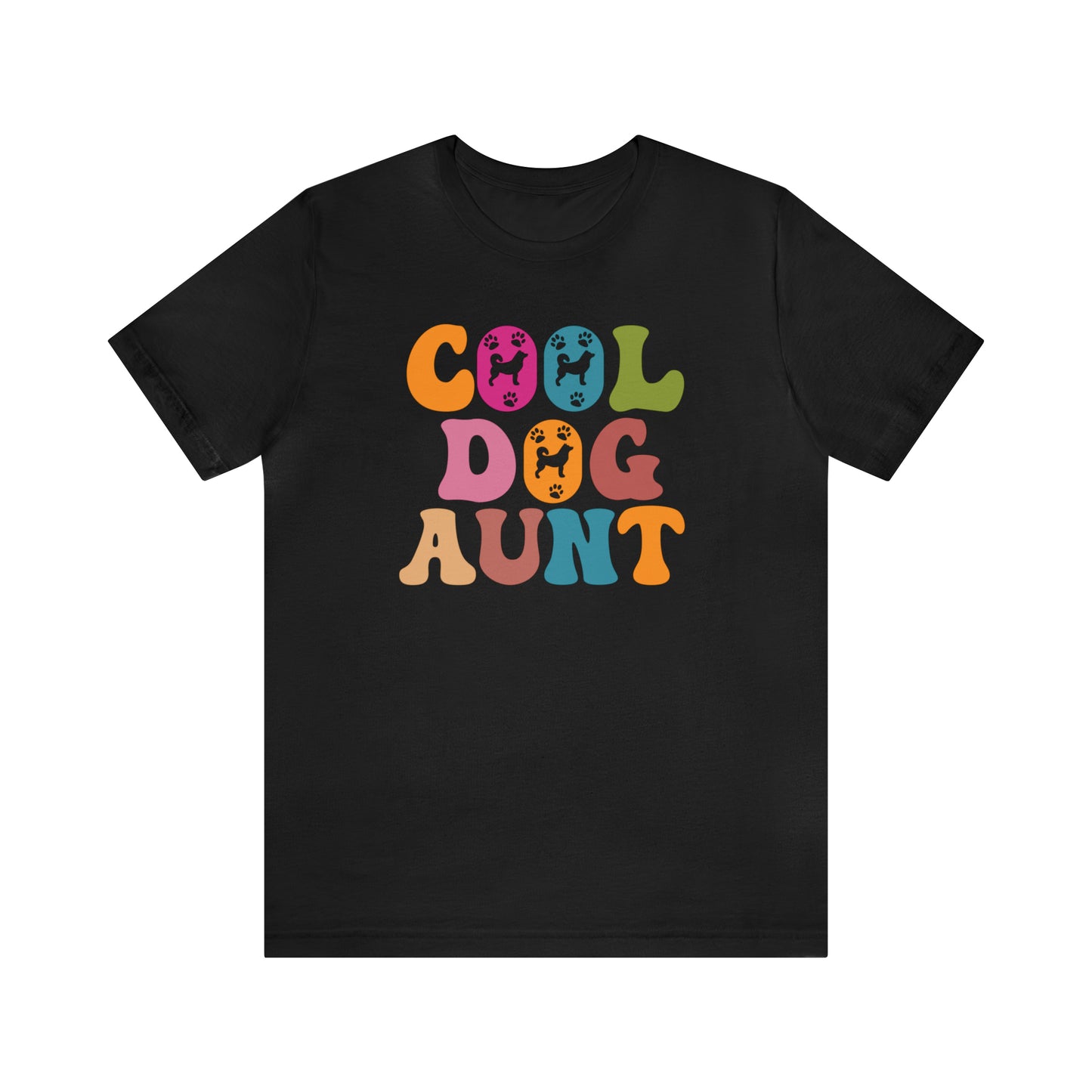 Cool Dog Aunt Shirt for Women, Dog Aunt Gift for Animal Lover, Dog Auntie Tee for Aunt, Funny Dog Lover Tee, T569