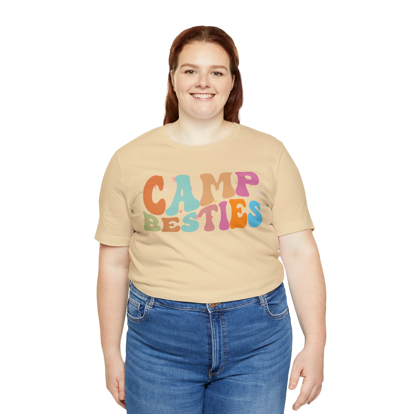 Best Friend Shirt, Gift for Best Friend, Camp Besties Shirt, BFF Shirt, Matching Besties Shirt, Retro Friend Shirt, T482