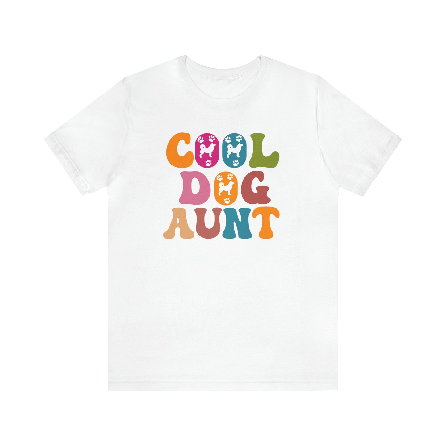 Cool Dog Aunt Shirt for Women, Dog Aunt Gift for Animal Lover, Dog Auntie Tee for Aunt, Funny Dog Lover Tee, T569