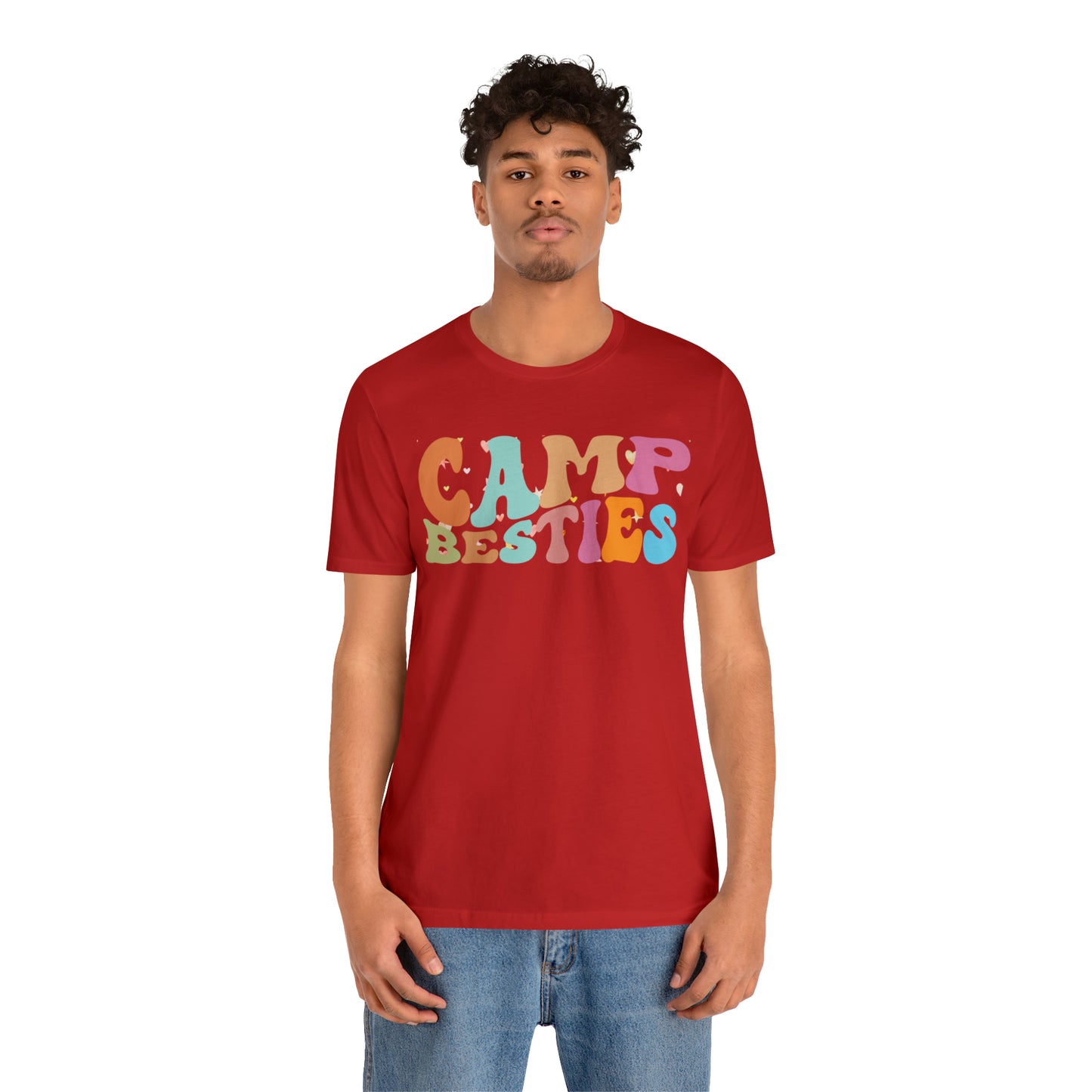 Best Friend Shirt, Gift for Best Friend, Camp Besties Shirt, BFF Shirt, Matching Besties Shirt, Retro Friend Shirt, T482
