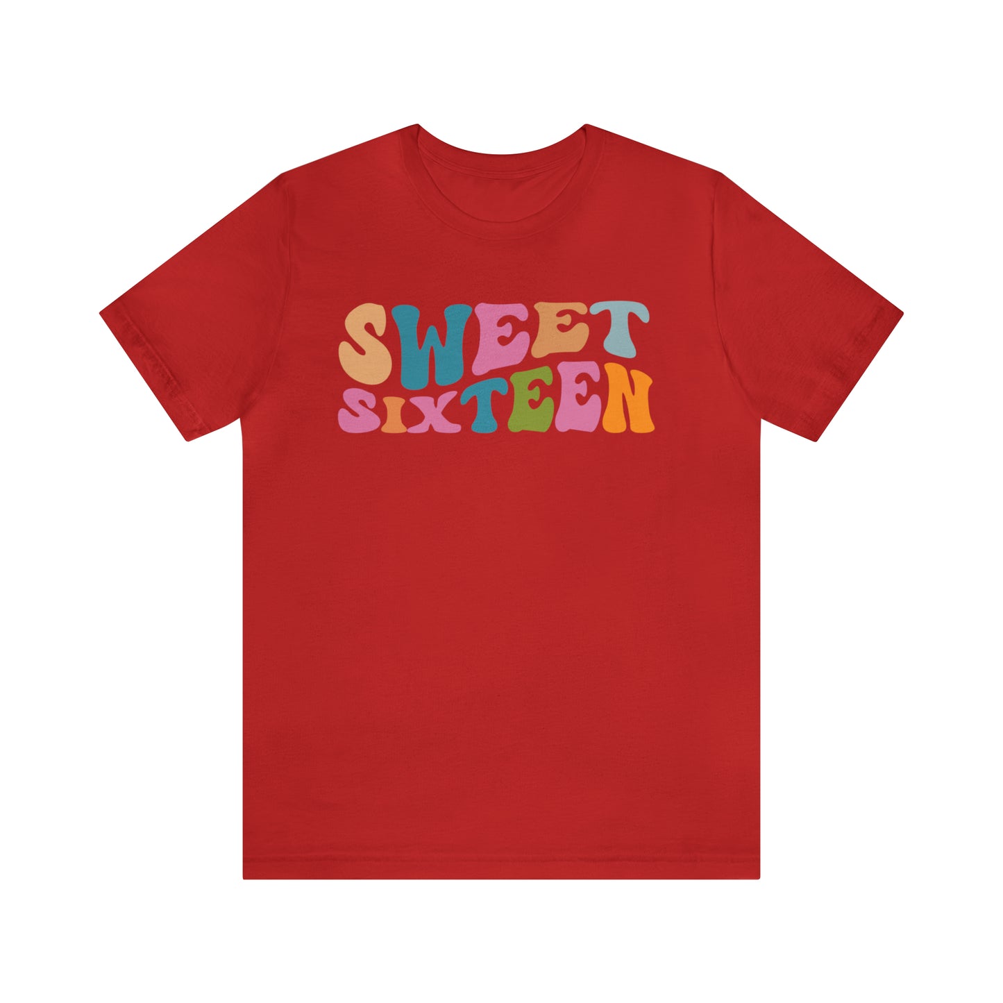 Sixteenth Birthday Gift, Sweet Sixteen Shirt for 16th Birthday Party, Cute Sweet 16 Gift for 16th Birthday TShirt for Daughter, T476