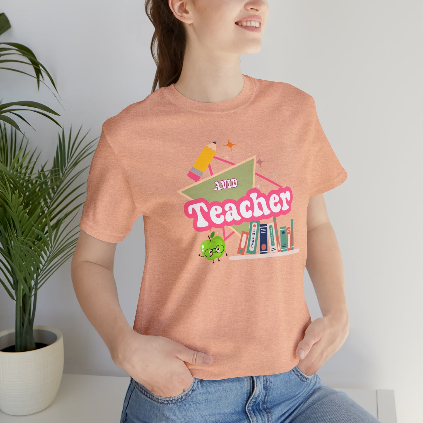 AVID shirt, 90s shirt, 90s teacher shirt, colorful school secretary shirt, colorful school shirt, T545