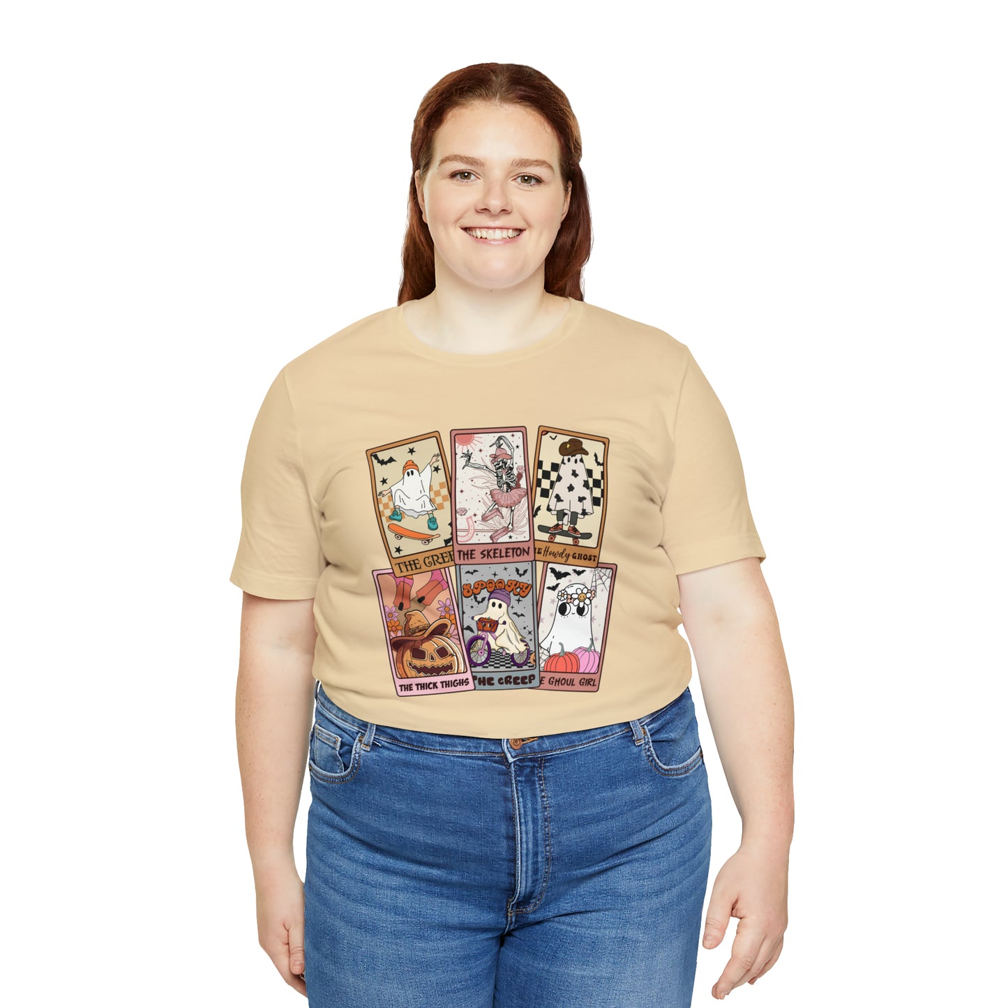 The Tarot Card Shirt, Skeleton Tarot Card Shirt, Tarot Card Lover Shirt, Skull Tarot Card Tee, Retro Halloween shirt, T612