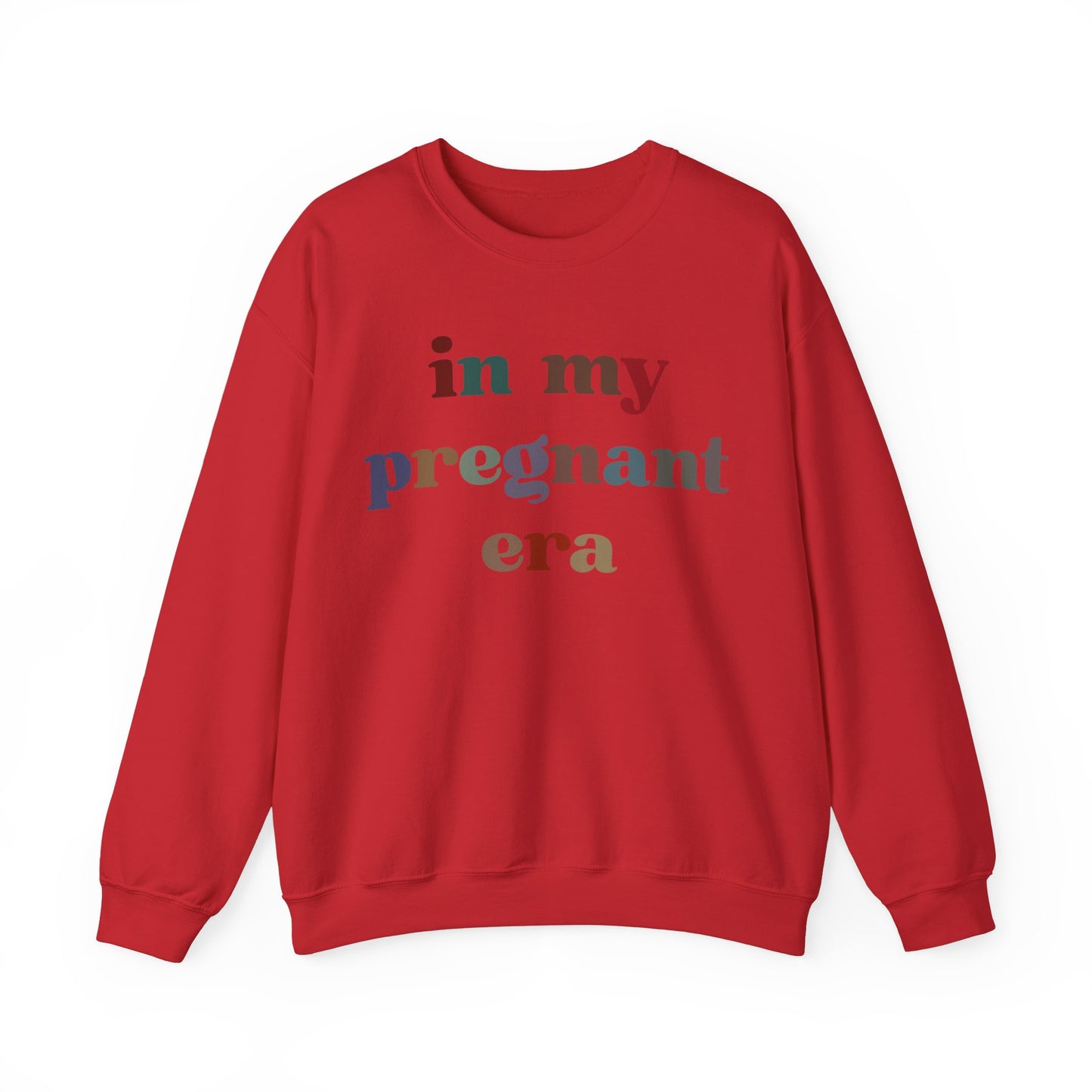 In My Pregnant Era Sweatshirt, Pregnancy Reveal Sweatshirt, New Mom Sweatshirt, Baby Announcement Sweatshirt, Gift For Pregnant Mom, S1402