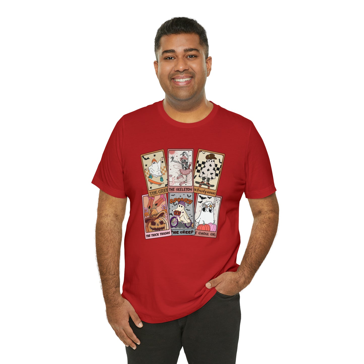 The Tarot Card Shirt, Skeleton Tarot Card Shirt, Tarot Card Lover Shirt, Skull Tarot Card Tee, Retro Halloween shirt, T612