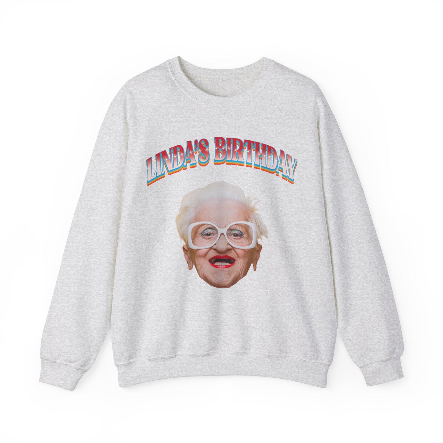 Custom Face Birthday Sweatshirts, Funny Birthday Matching Sweatshirts, Birthday Photo Sweatshirts, Birthday Party Group Sweatshirts, S1650