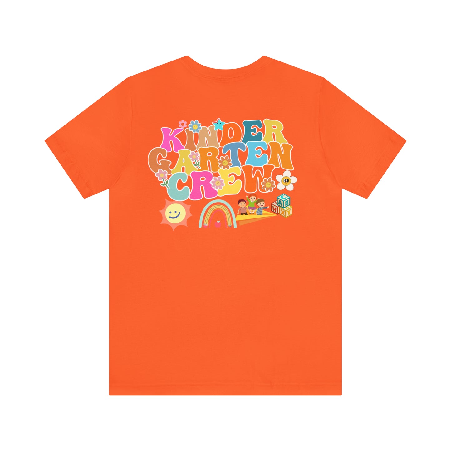 Custom Kindergarten Teacher Shirt, Cute Kindergarten Crew Shirt, Retro Teacher Shirt, Custom Teacher Appreciation Gift, T619
