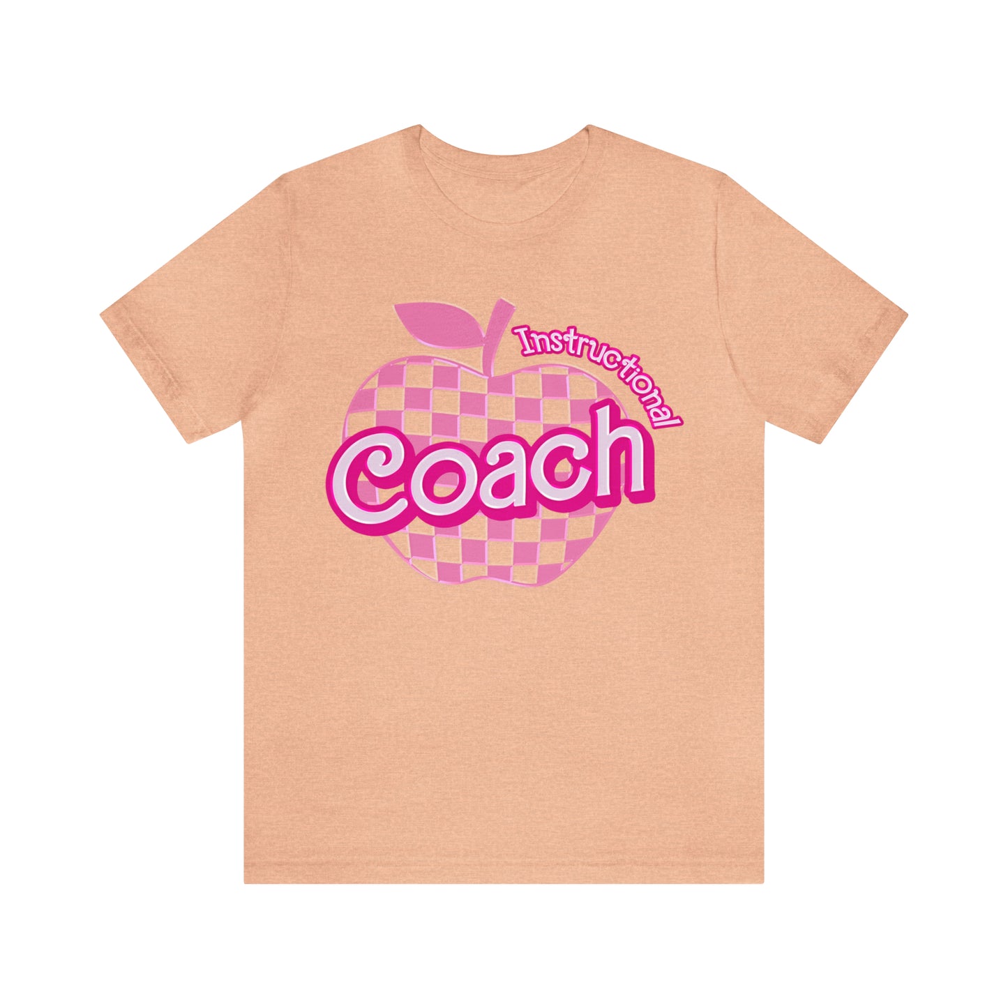 Instructional Coach shirt, Pink Sport Coach Shirt, Colorful Coaching shirt, 90s Cheer Coach shirt, Back To School Shirt, Teacher Gift, T819