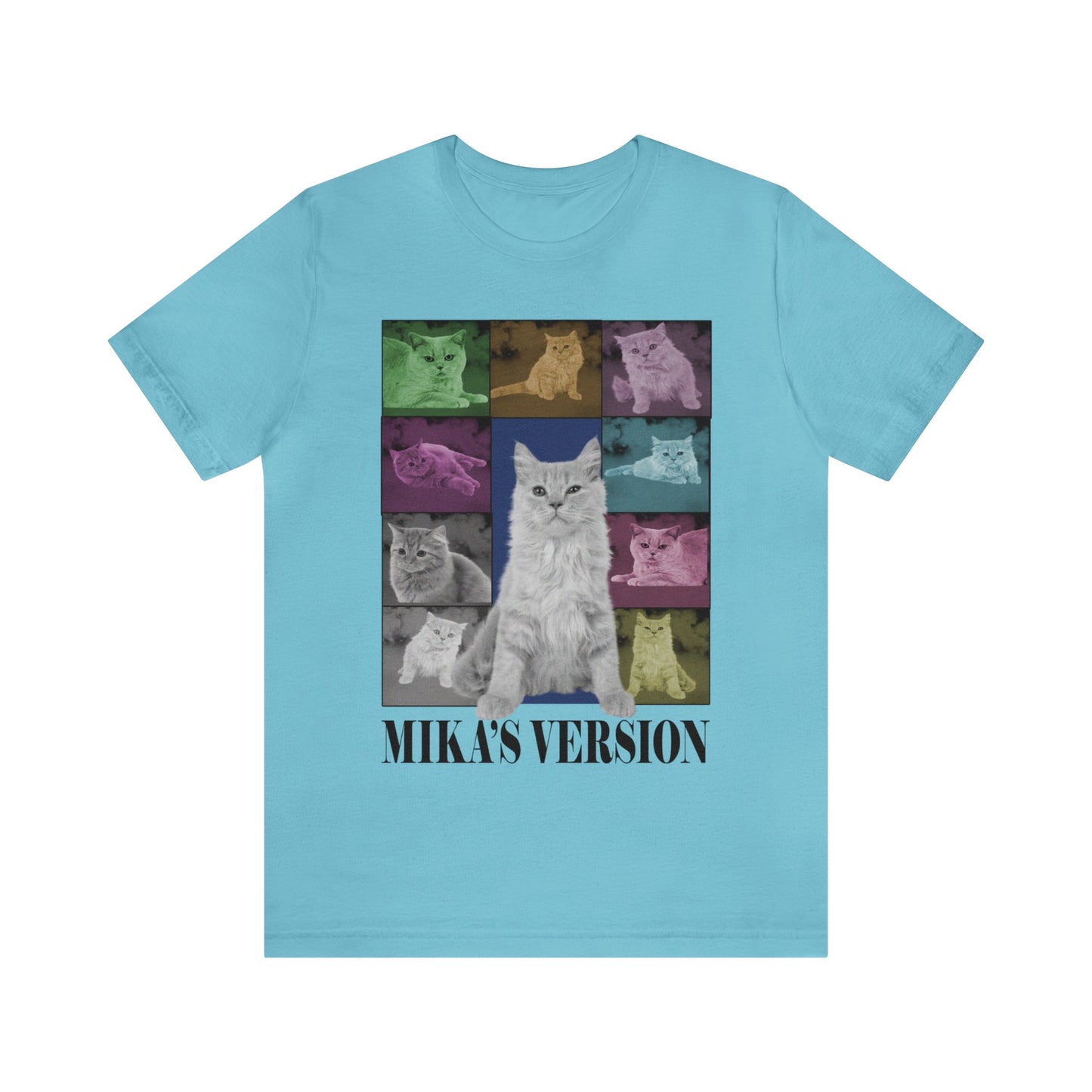 Custom Eras Tour Cat's Version shirt, Custom Dog Cat Shirt, Custom Pet Portrait Shirt, T1341
