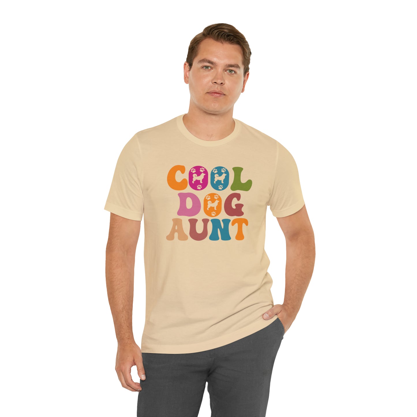 Cool Dog Aunt Shirt for Women, Dog Aunt Gift for Animal Lover, Dog Auntie Tee for Aunt, Funny Dog Lover Tee, T569