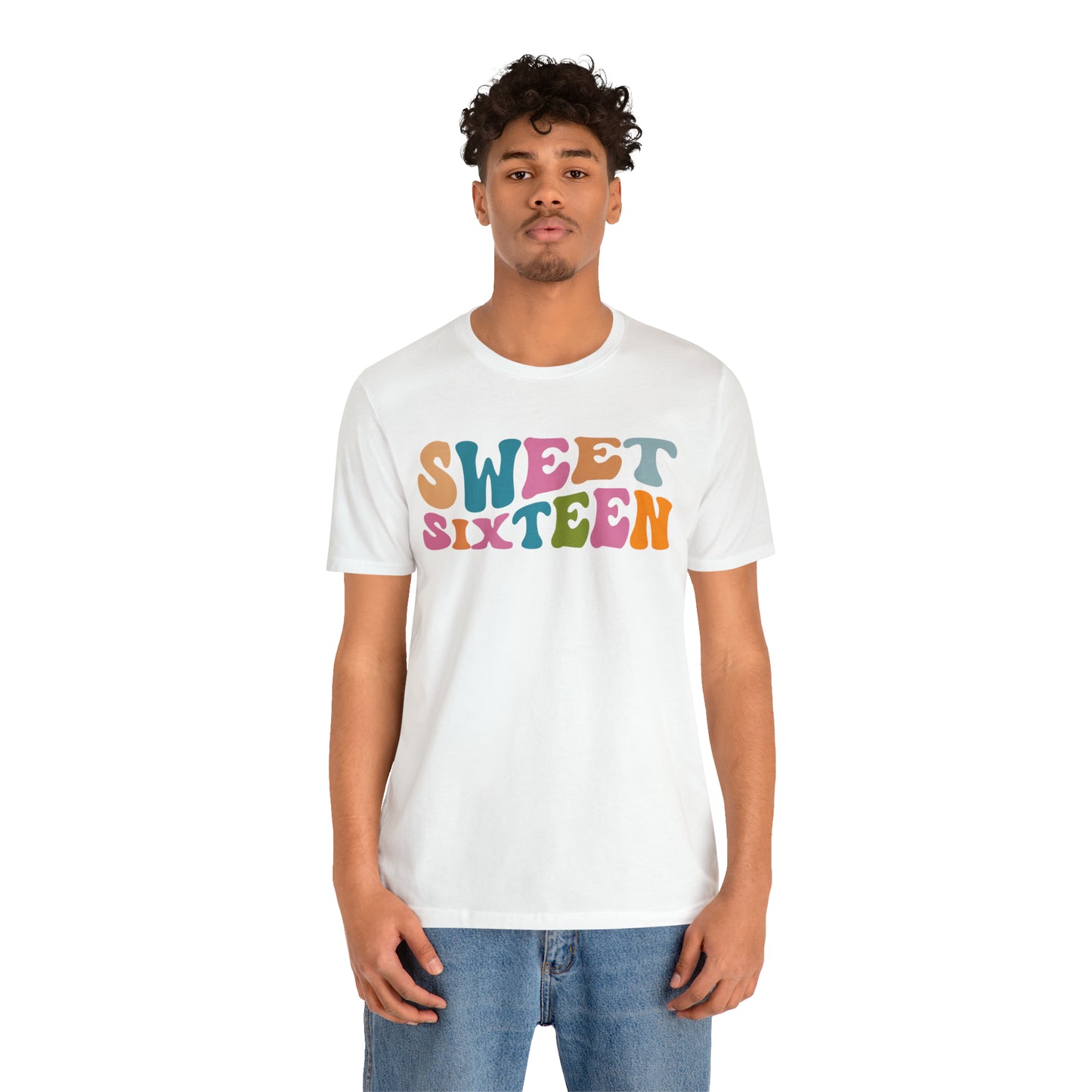 Sixteenth Birthday Gift, Sweet Sixteen Shirt for 16th Birthday Party, Cute Sweet 16 Gift for 16th Birthday TShirt for Daughter, T476